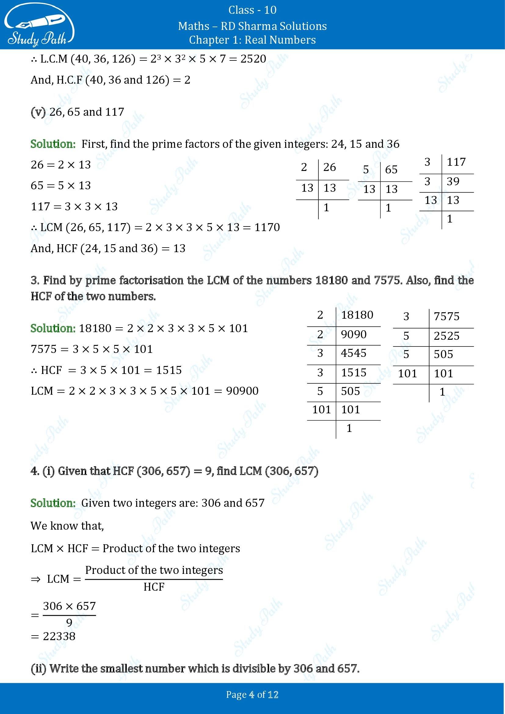 RD Sharma Solutions Class 10 Chapter 1 Real Numbers Exercise 1.2 00004