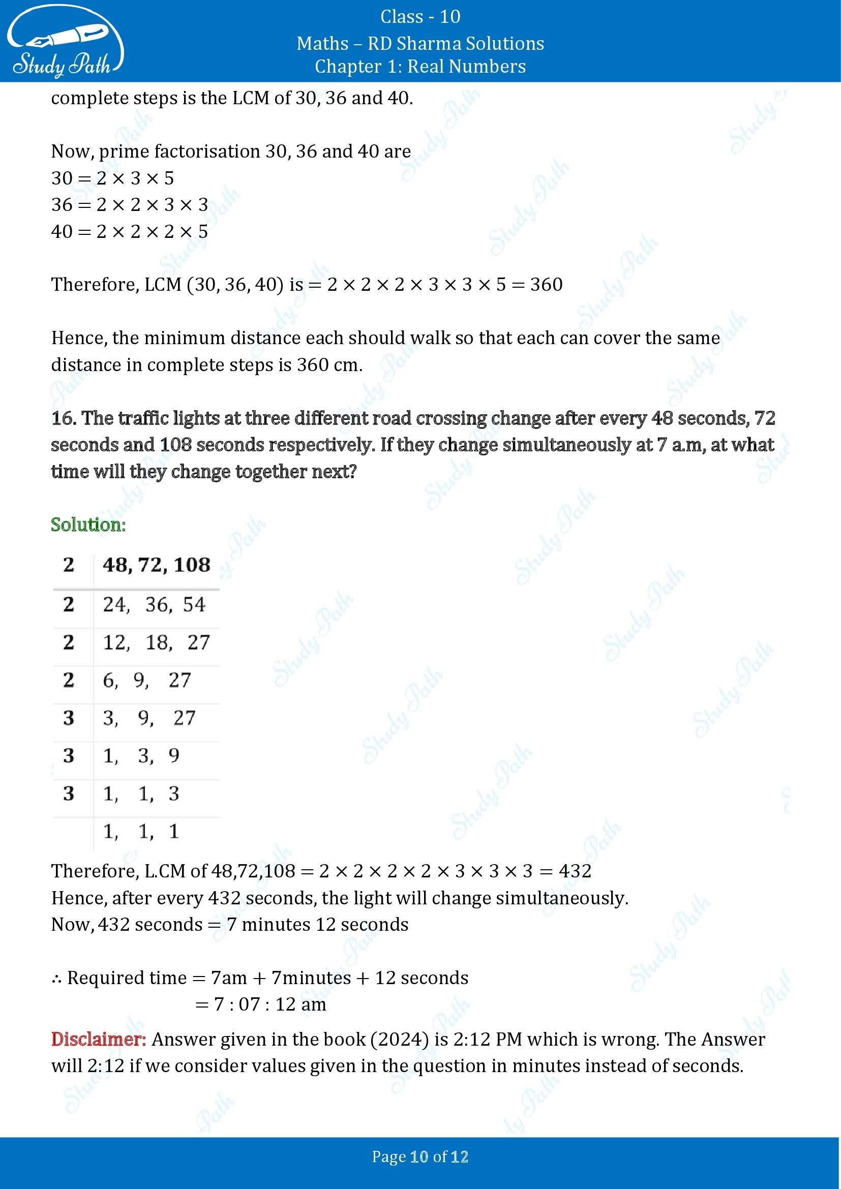 RD Sharma Solutions Class 10 Chapter 1 Real Numbers Exercise 1.2 00010