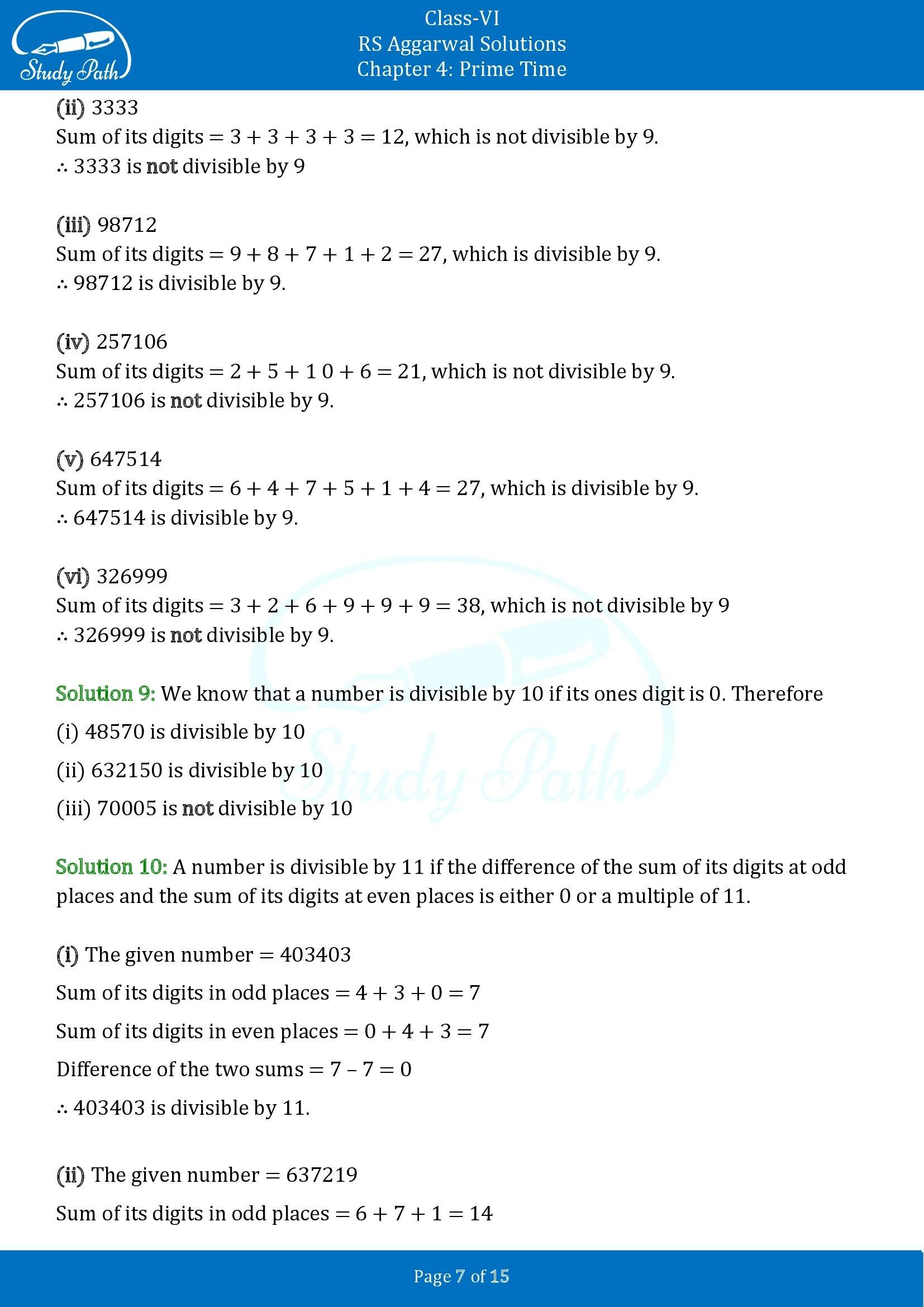 RS Aggarwal Solutions Class 6 Chapter 4 Prime Time Exercise 4B 00007