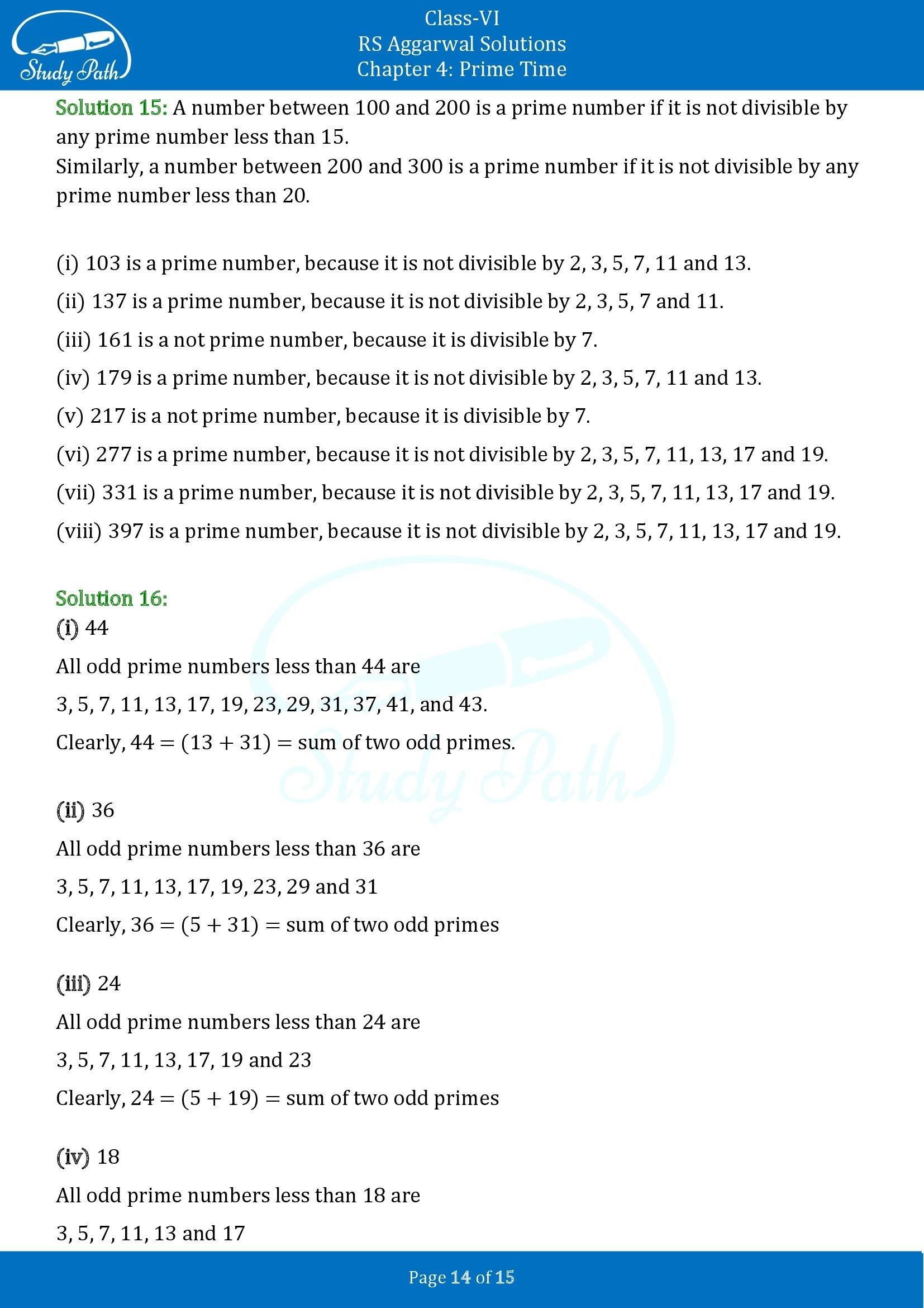 RS Aggarwal Solutions Class 6 Chapter 4 Prime Time Exercise 4B 00014