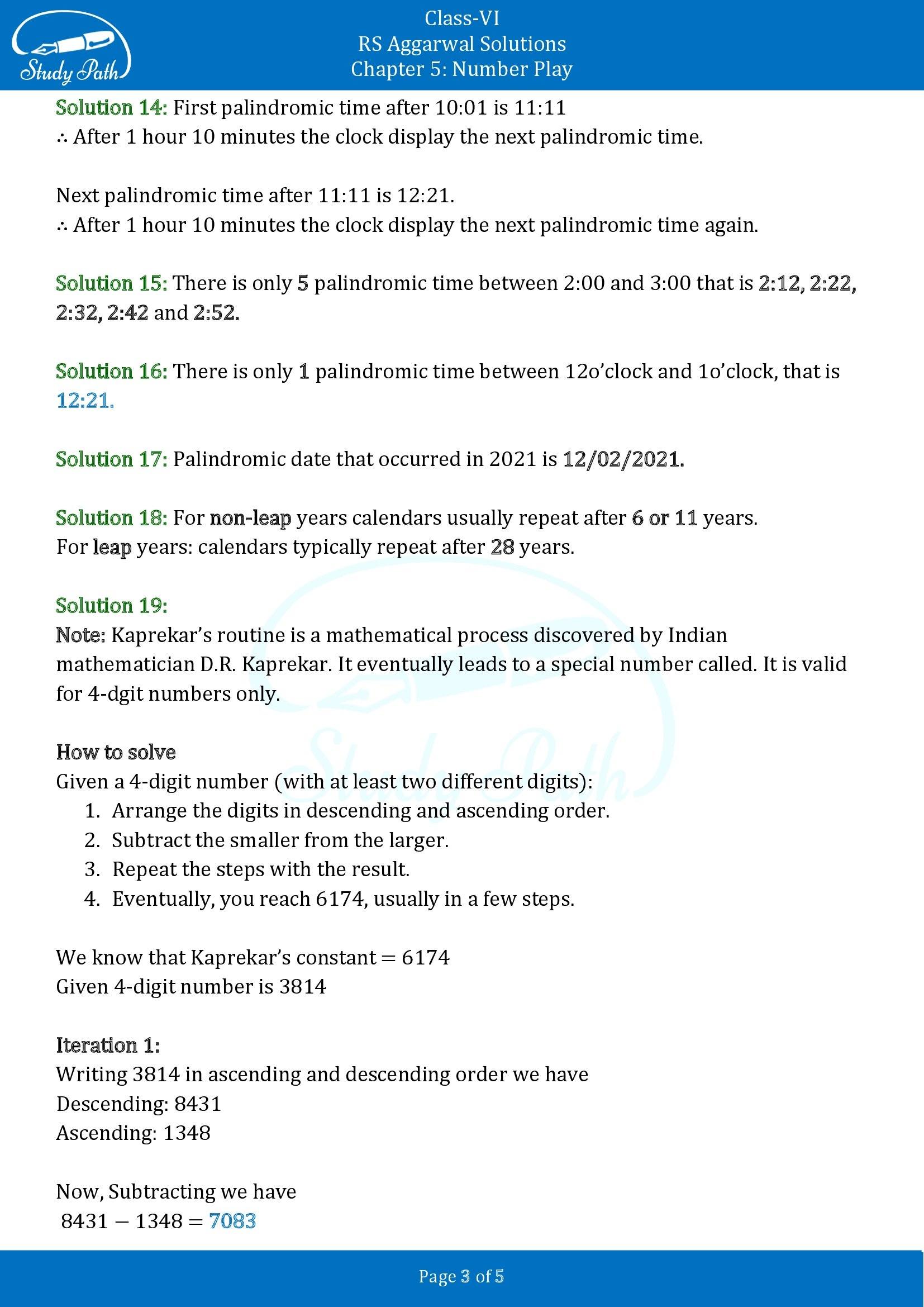 RS Aggarwal Solutions Class 6 Chapter 5 Number Play Exercise 5 00003