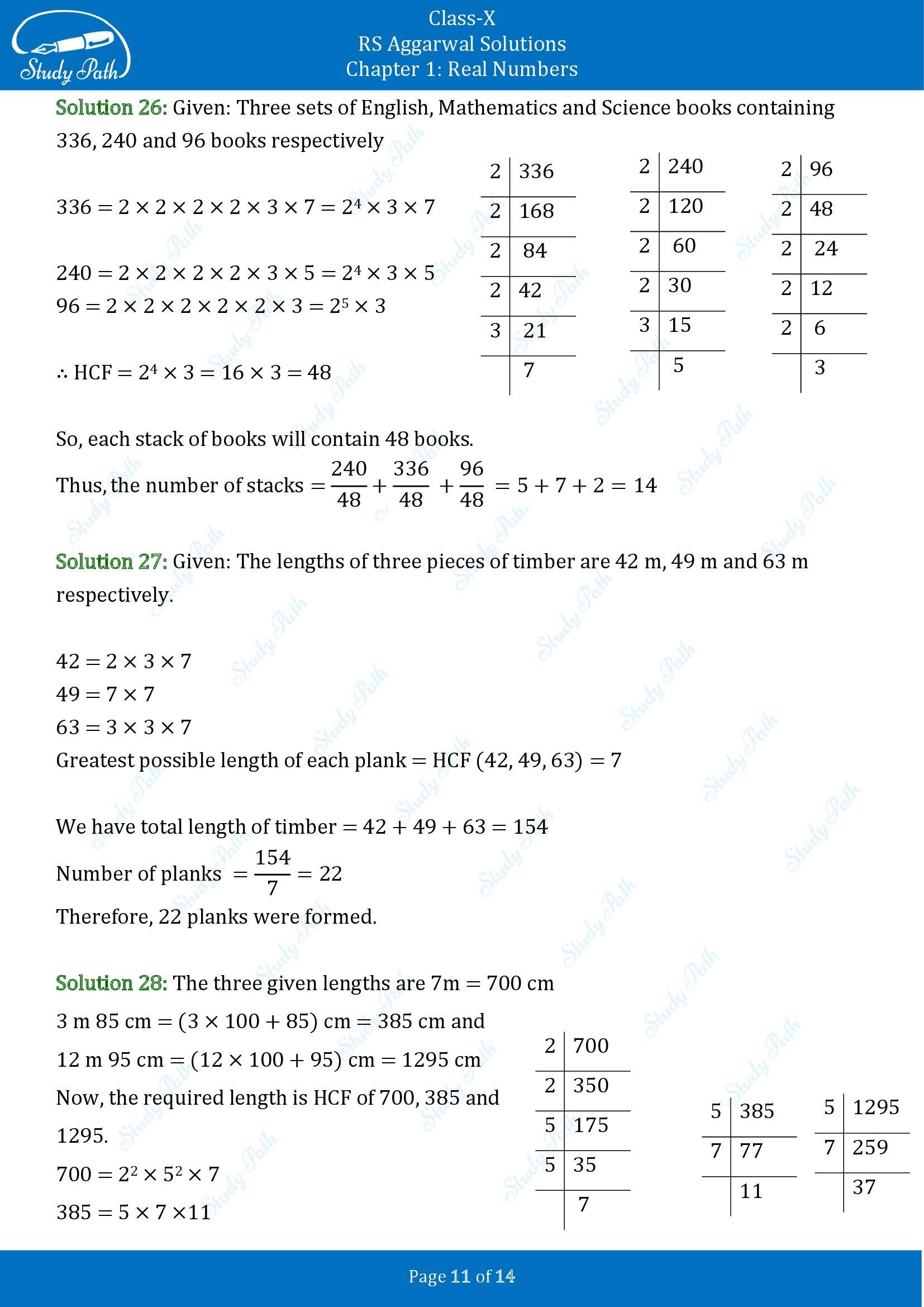 RS Aggarwal Solutions for Class 10 Chapter 1 Real Numbers Exercise 1B 00011