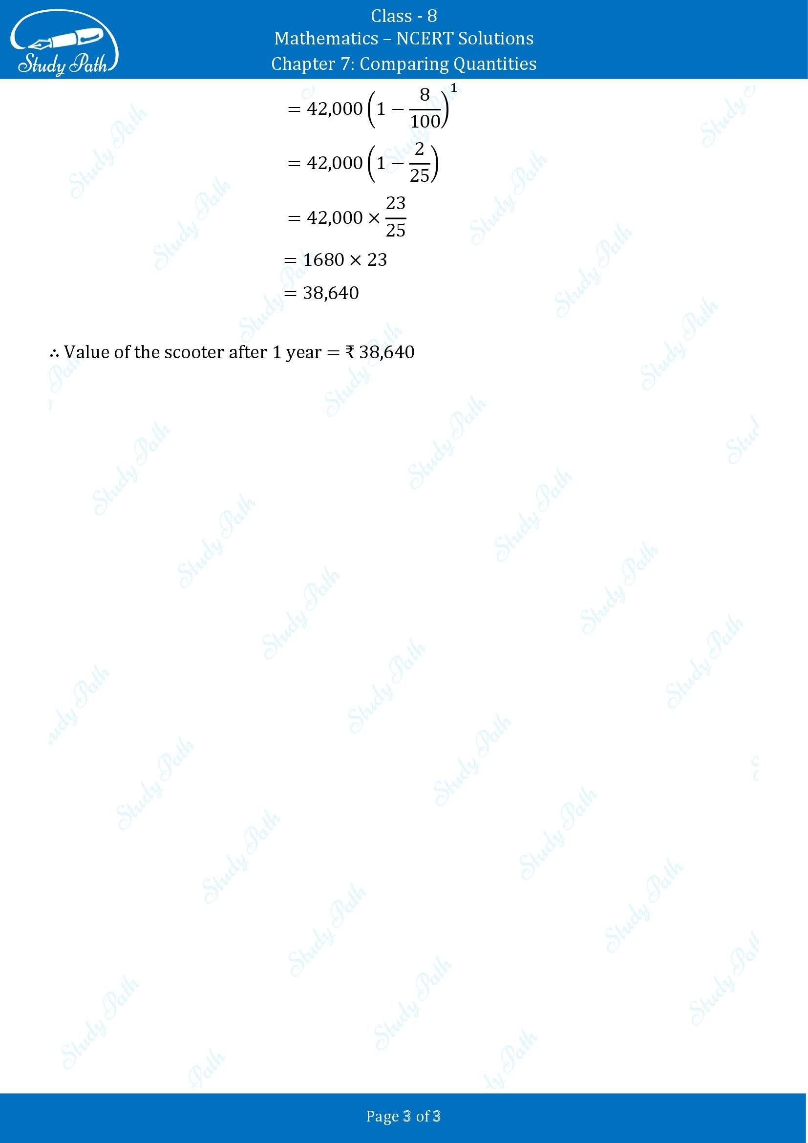 NCERT Solutions for Class 8 Maths Chapter 7 Comparing Quantities Exercise 7.3 00003