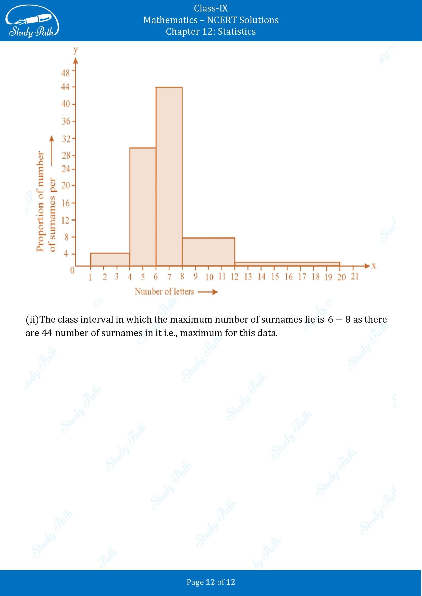 NCERT Solutions for Class 9 Maths Chapter 12 Statistics Exercise 12.1 00012