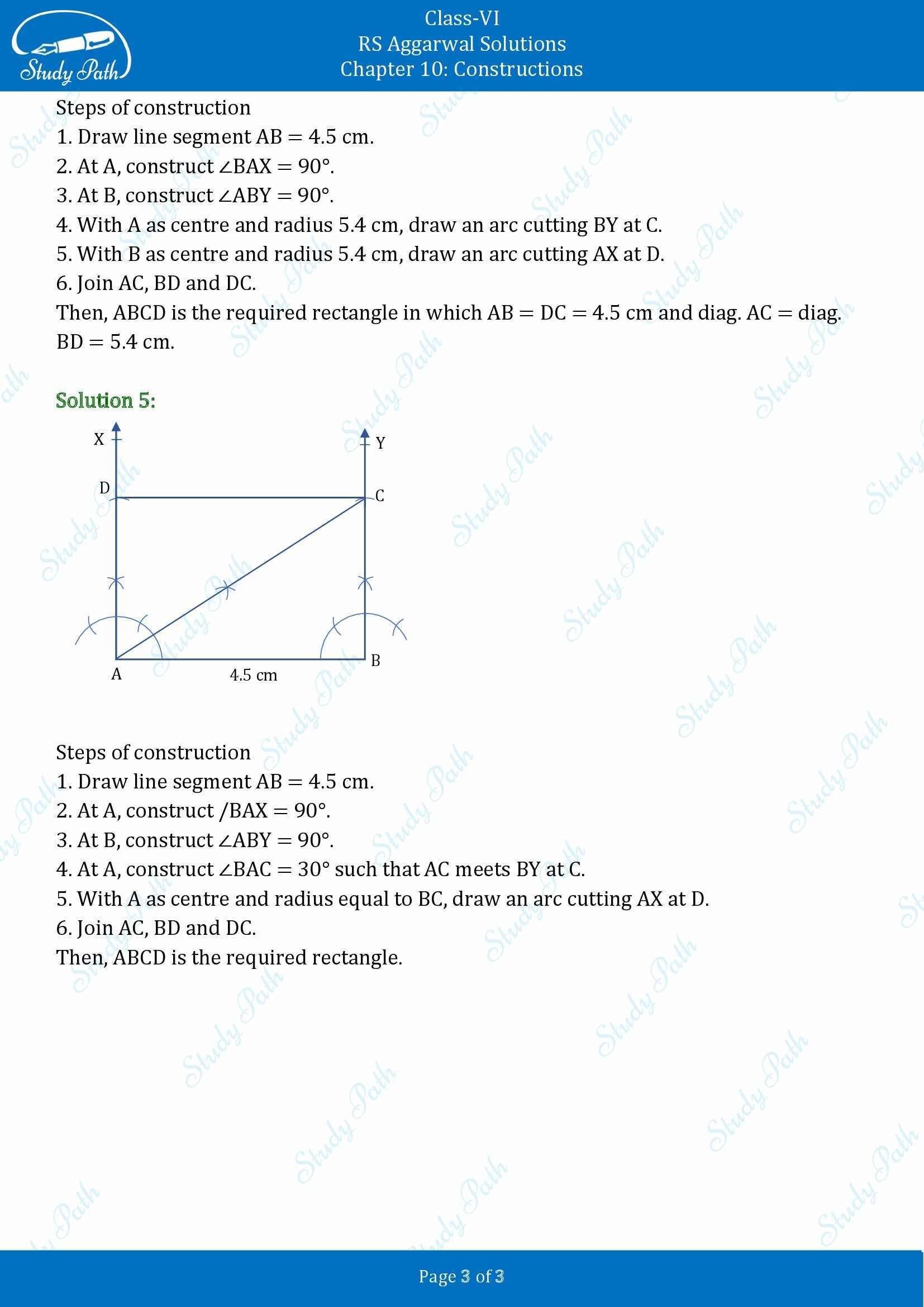 RS Aggarwal Solutions Class 6 Chapter 10 Constructions Exercise 10C 00003