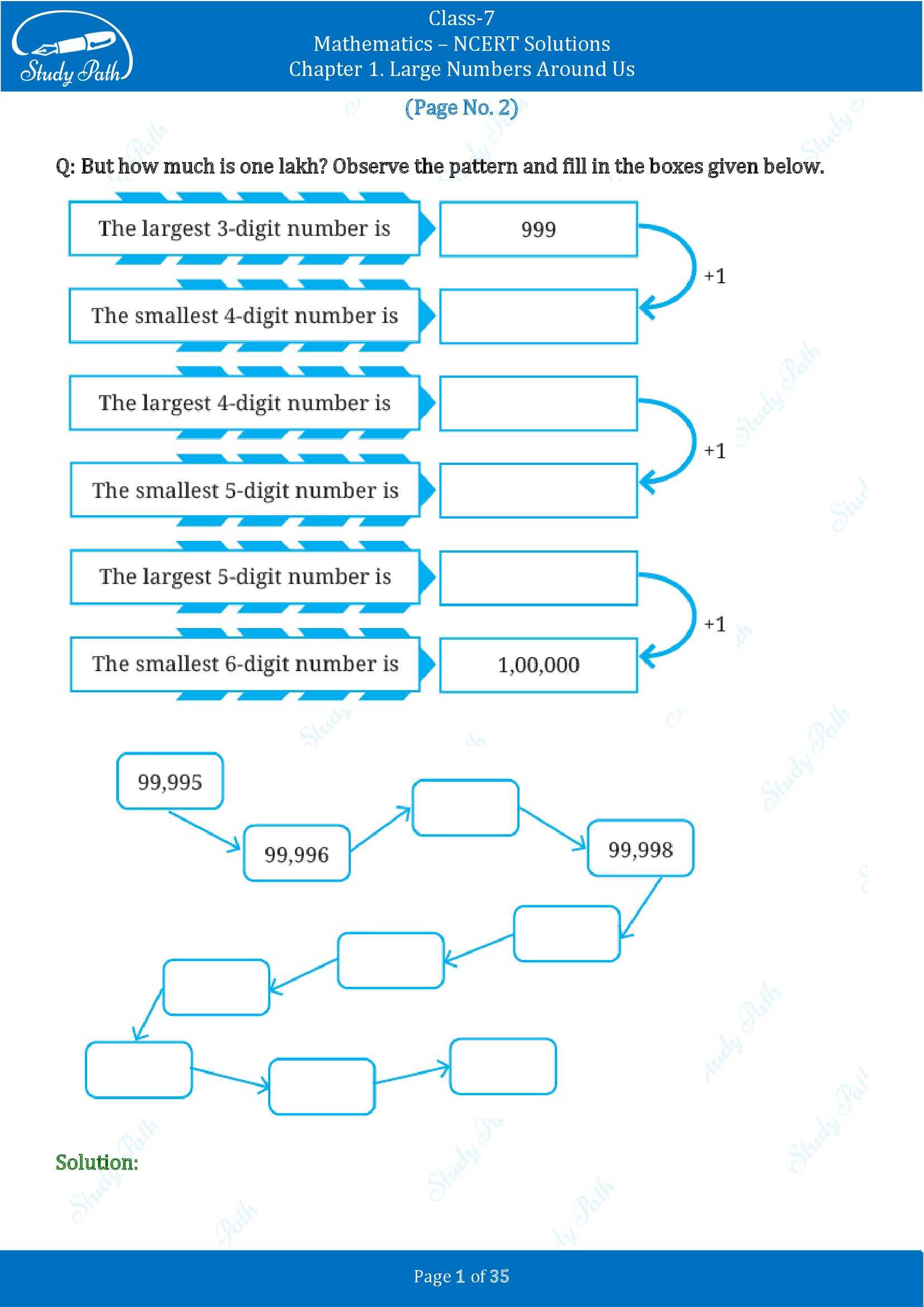 NCERT Solutions for Class 7 Maths Ganit Prakash Part 1 Chapter 1 Large Numbers Around Us 00001