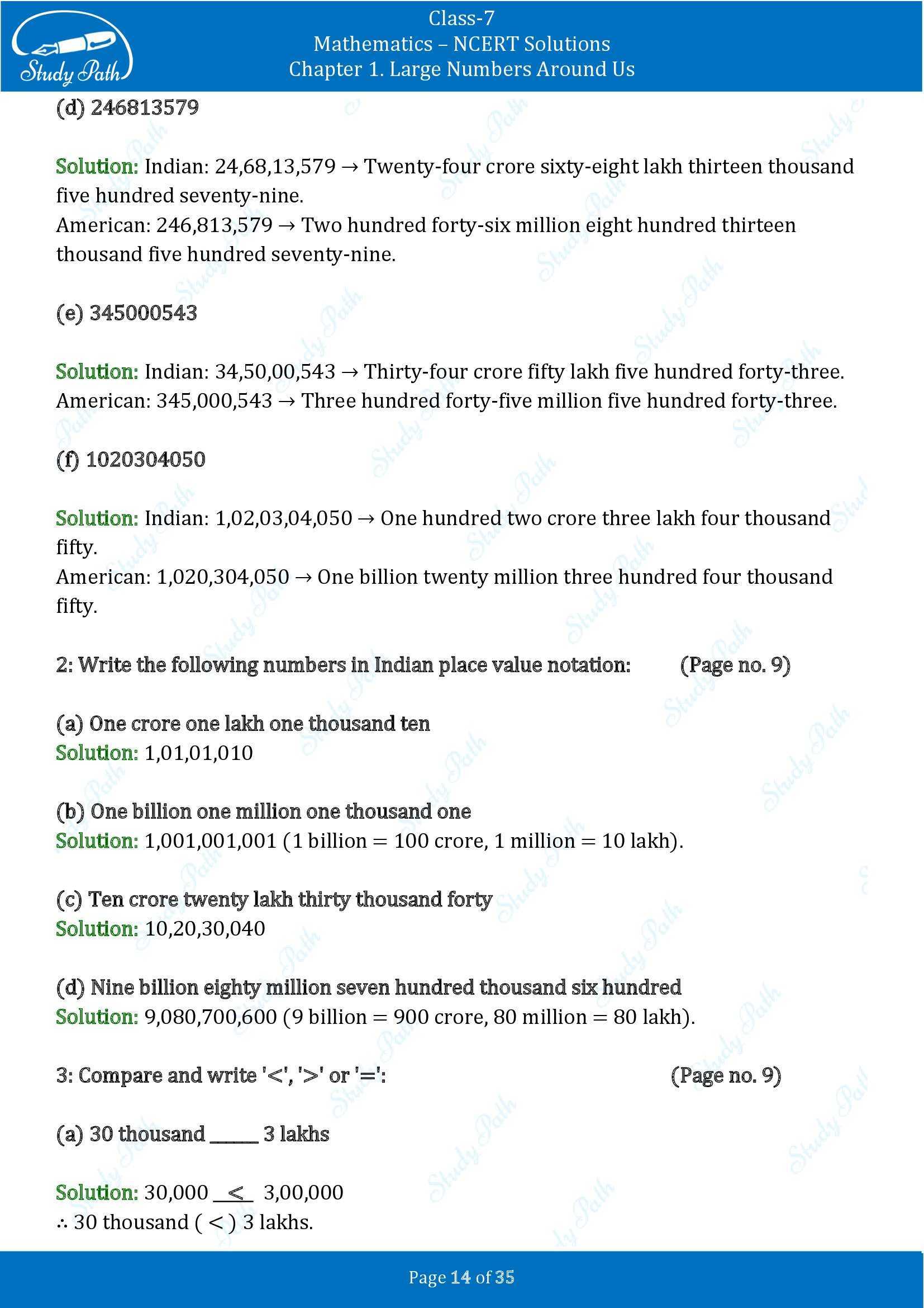 NCERT Solutions for Class 7 Maths Ganit Prakash Part 1 Chapter 1 Large Numbers Around Us 00014