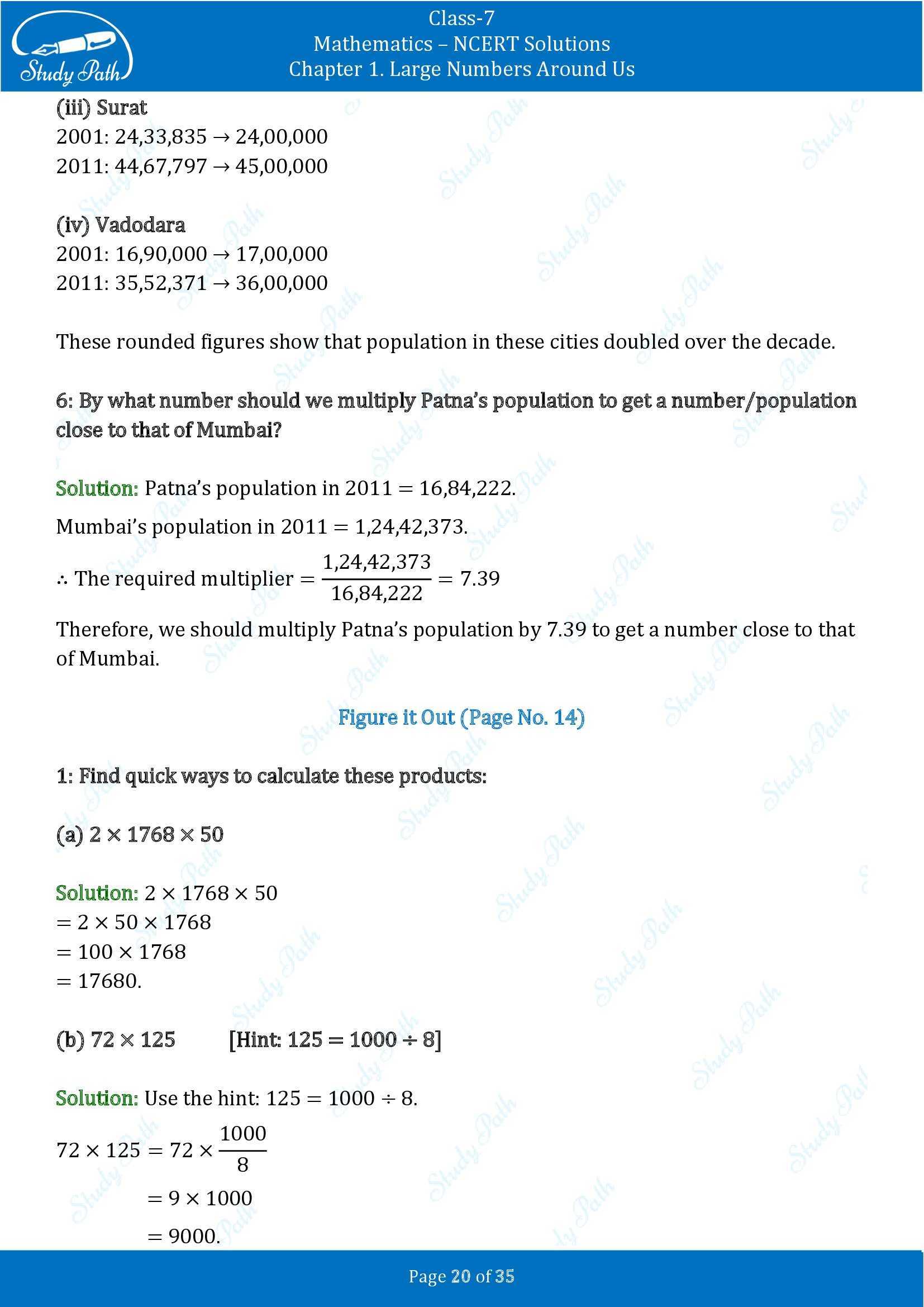 NCERT Solutions for Class 7 Maths Ganit Prakash Part 1 Chapter 1 Large Numbers Around Us 00020