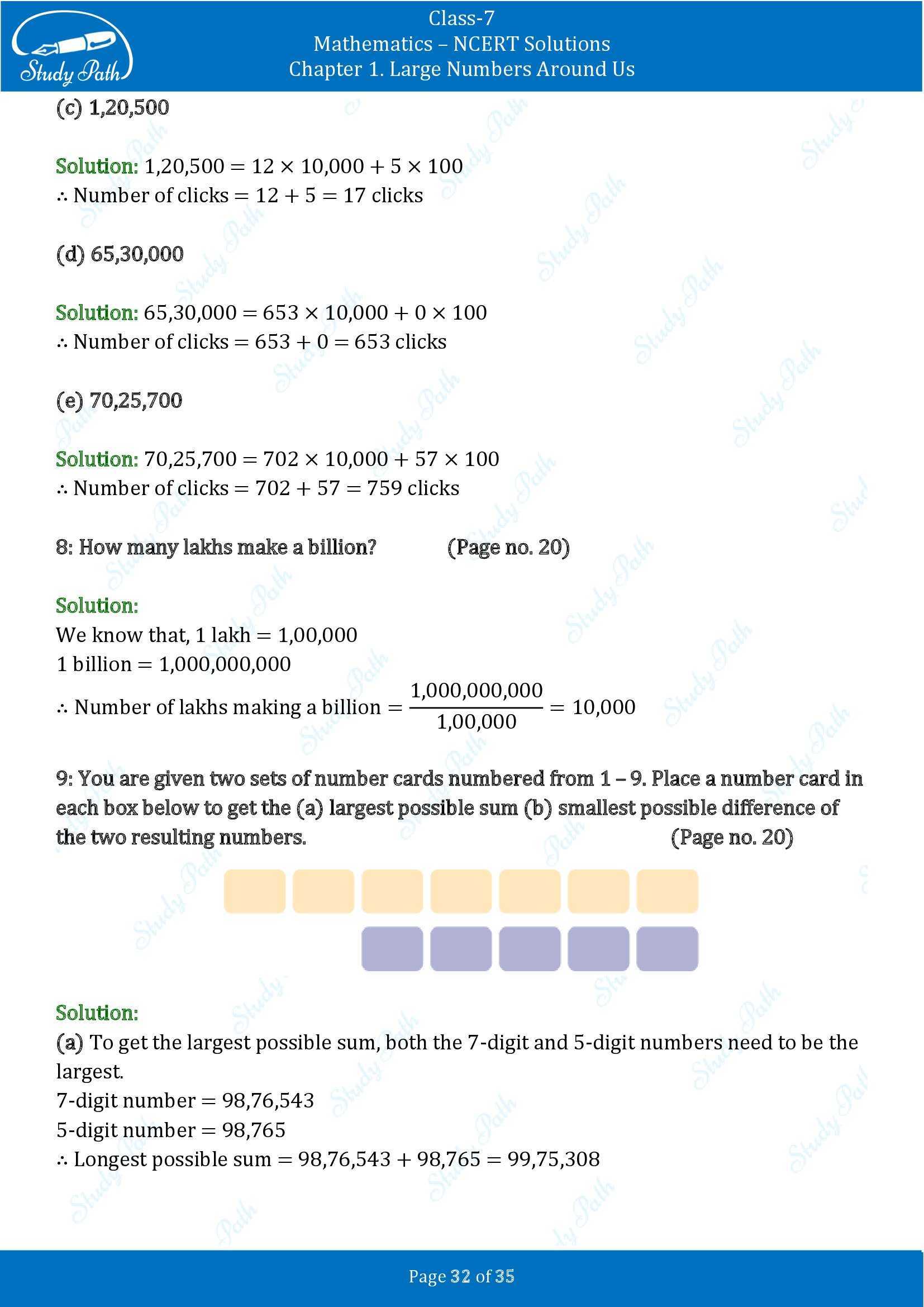 NCERT Solutions for Class 7 Maths Ganit Prakash Part 1 Chapter 1 Large Numbers Around Us 00032