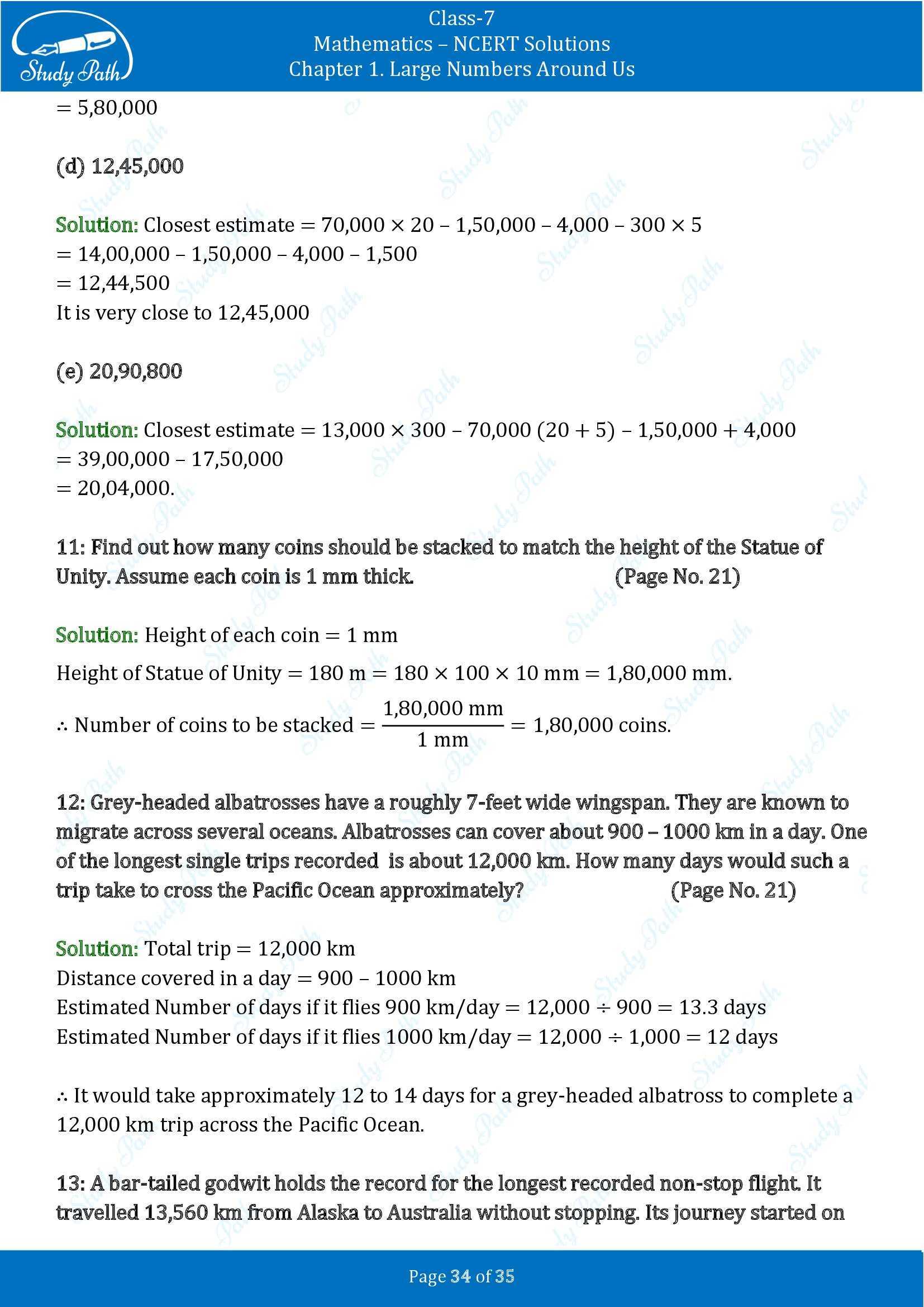 NCERT Solutions for Class 7 Maths Ganit Prakash Part 1 Chapter 1 Large Numbers Around Us 00034