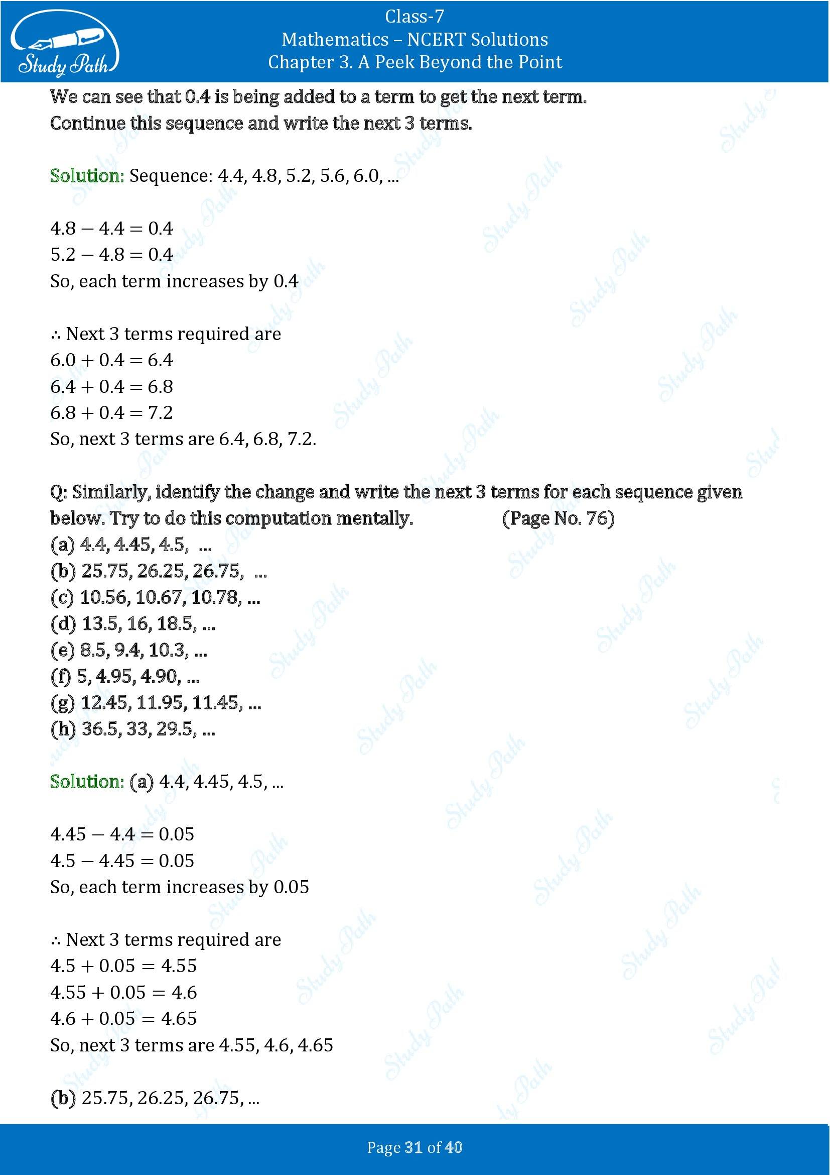 NCERT Solutions for Class 7 Maths Ganit Prakash Part 1 Chapter 3 A Peek Beyond the Point 00031