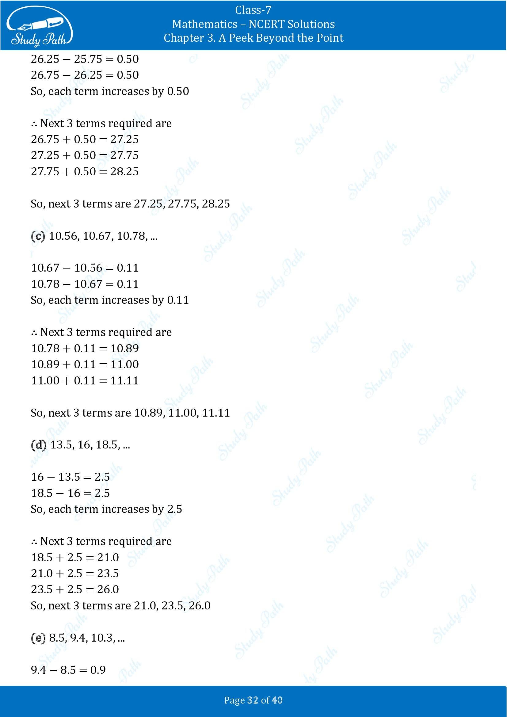 NCERT Solutions for Class 7 Maths Ganit Prakash Part 1 Chapter 3 A Peek Beyond the Point 00032