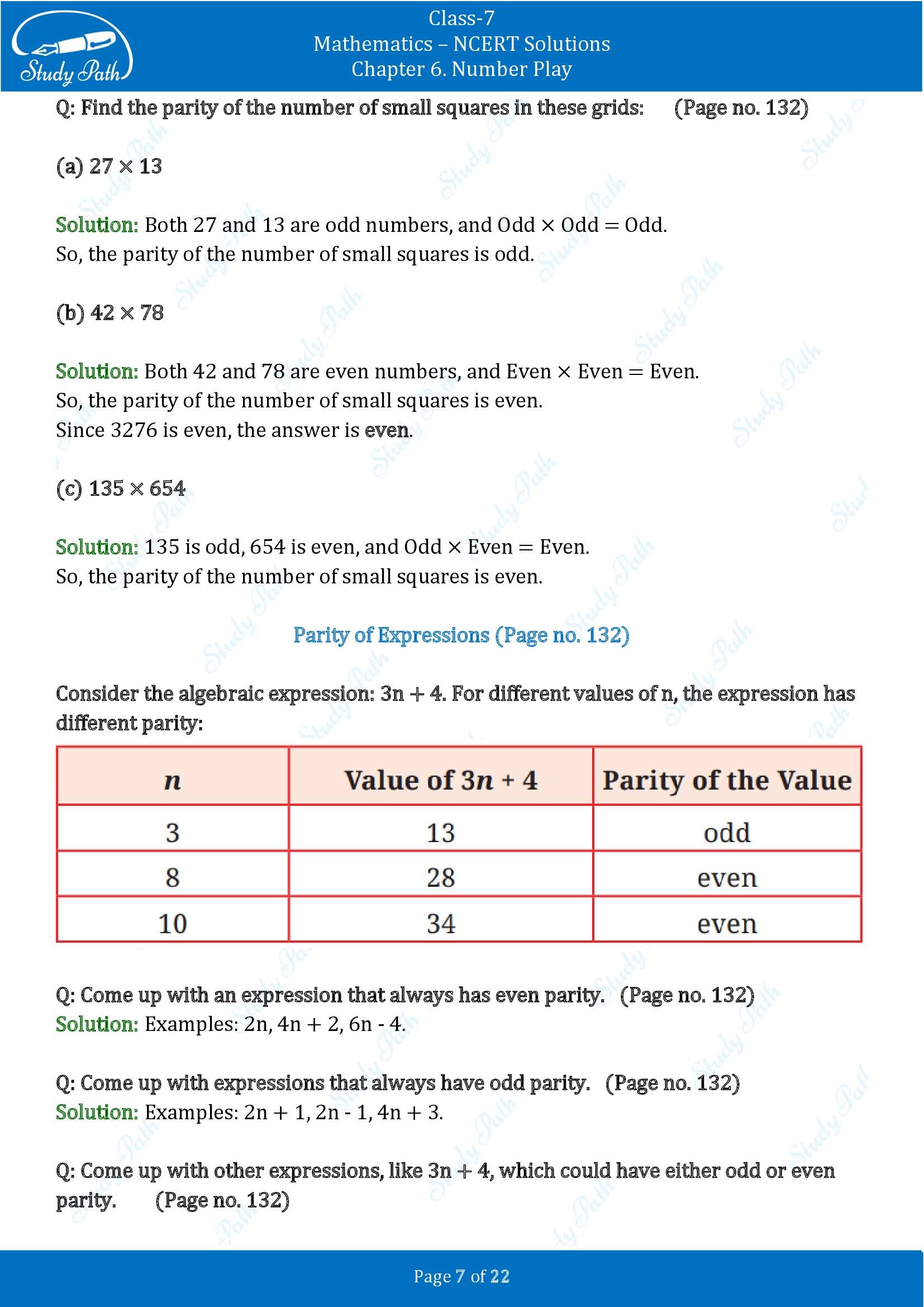NCERT Solutions for Class 7 Maths Ganit Prakash Part 1 Chapter 6 Number Play 00007