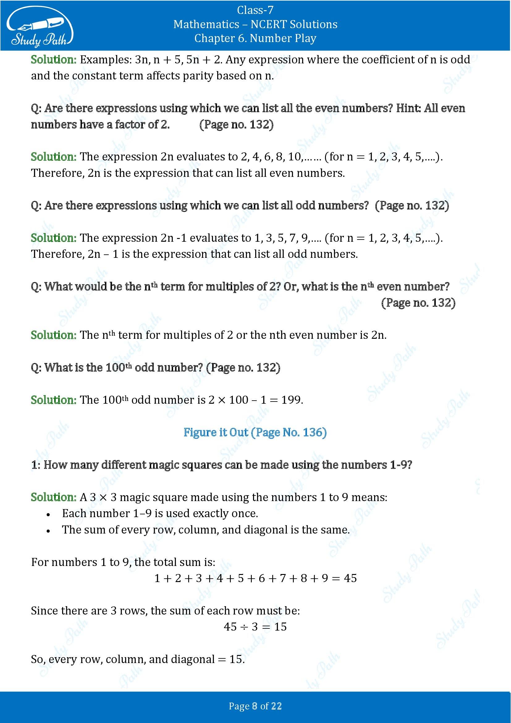 NCERT Solutions for Class 7 Maths Ganit Prakash Part 1 Chapter 6 Number Play 00008