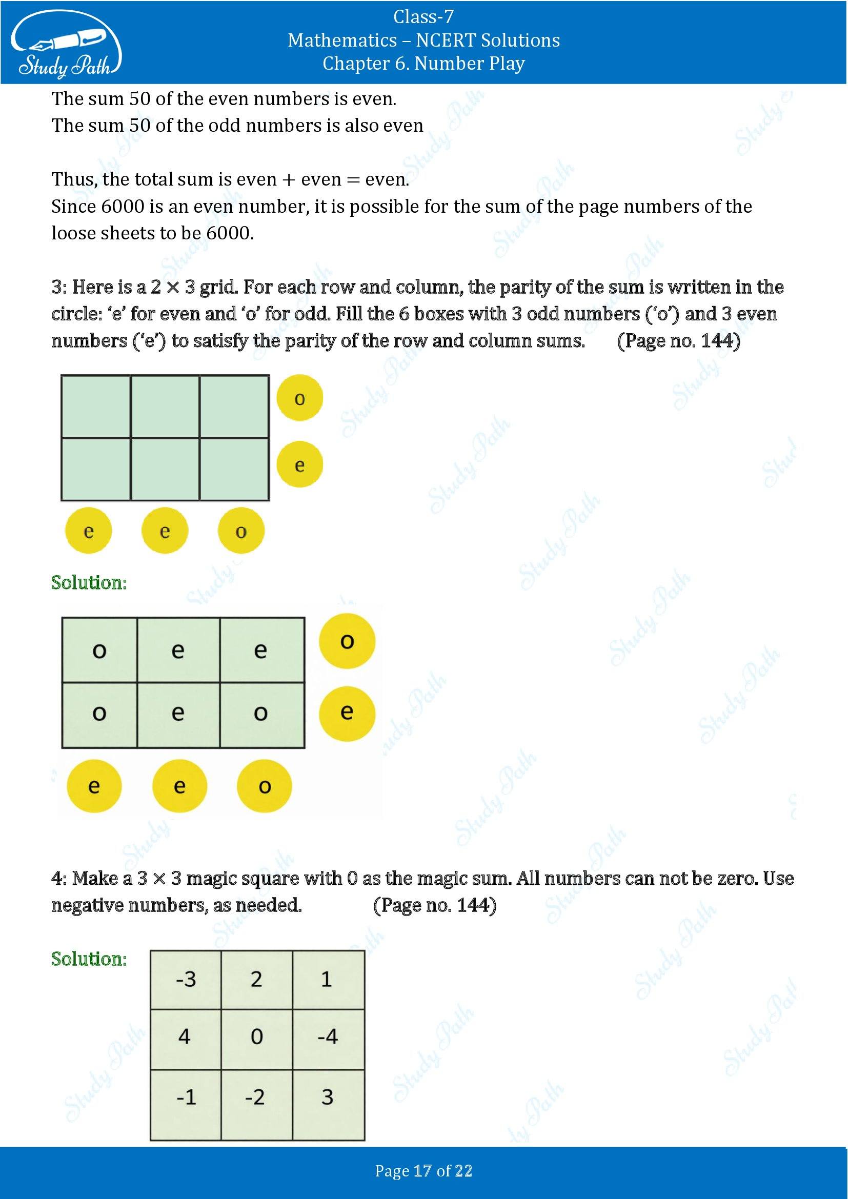 NCERT Solutions for Class 7 Maths Ganit Prakash Part 1 Chapter 6 Number Play 00017