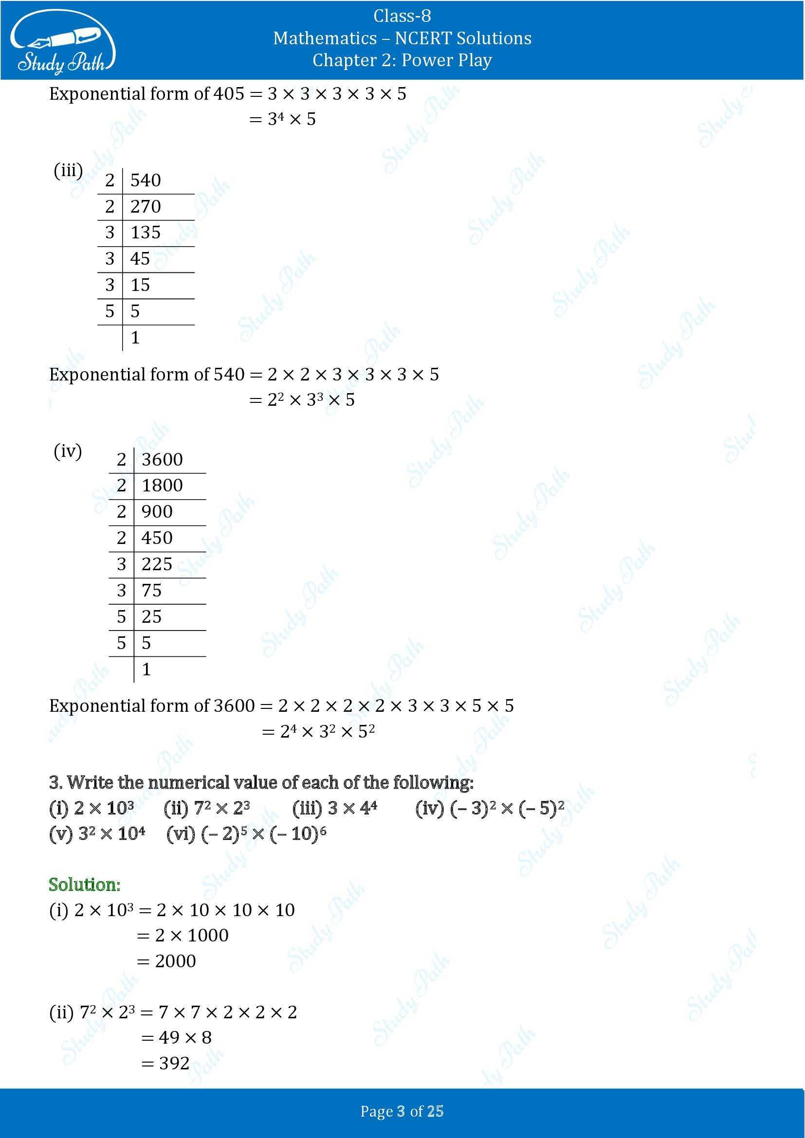 NCERT Solutions for Class 8 Maths Ganit Prakash Part 1 Chapter 2 Power Play 00003