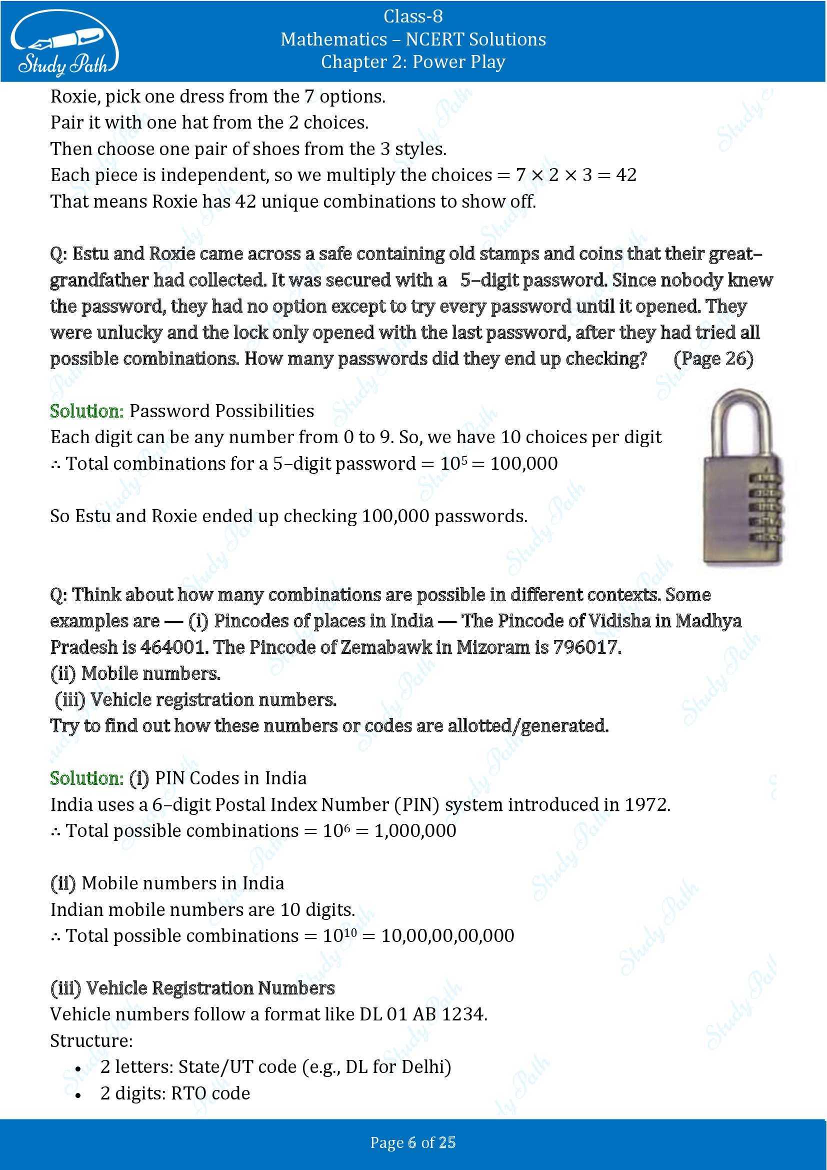 NCERT Solutions for Class 8 Maths Ganit Prakash Part 1 Chapter 2 Power Play 00006