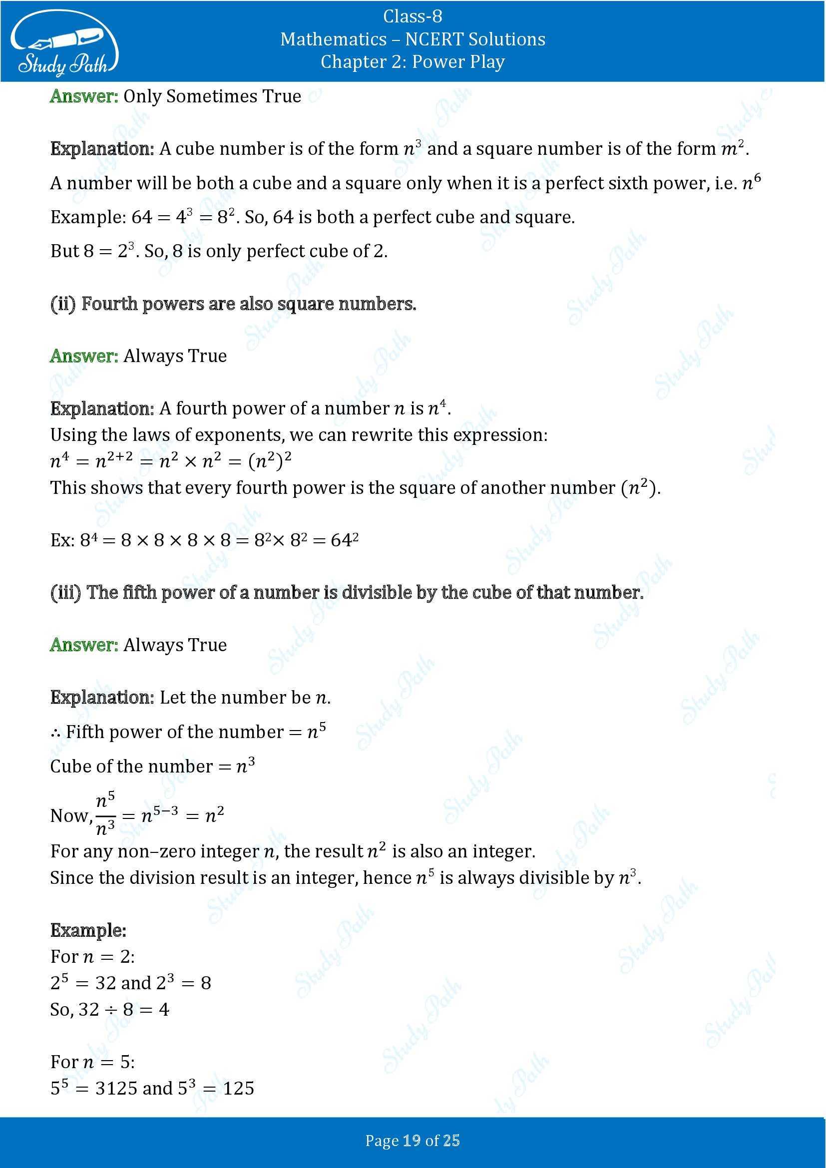 NCERT Solutions for Class 8 Maths Ganit Prakash Part 1 Chapter 2 Power Play 00019