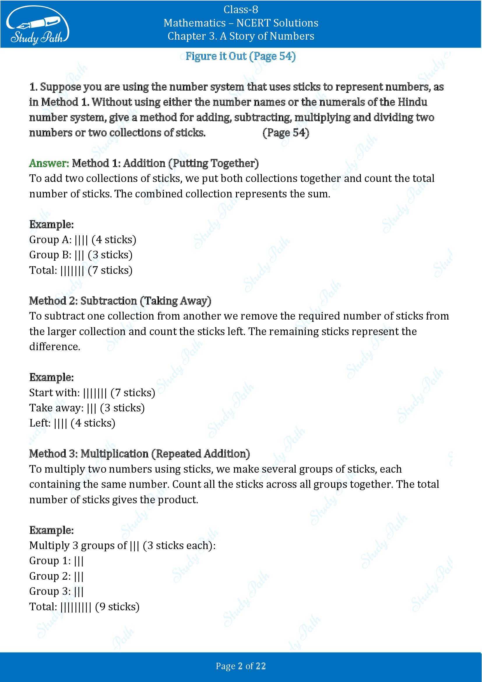 NCERT Solutions for Class 8 Maths Ganit Prakash Part 1 Chapter 3 A Story of Numbers 00002