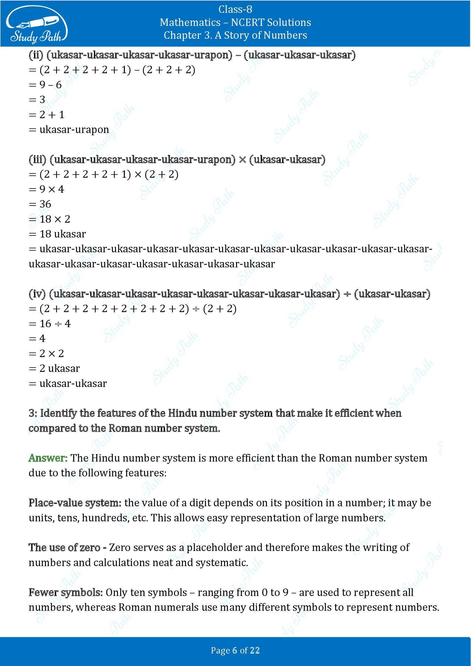 NCERT Solutions for Class 8 Maths Ganit Prakash Part 1 Chapter 3 A Story of Numbers 00006