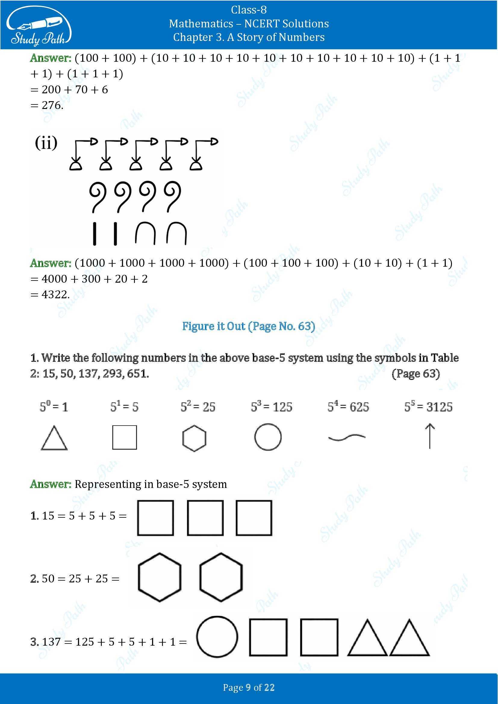 NCERT Solutions for Class 8 Maths Ganit Prakash Part 1 Chapter 3 A Story of Numbers 00009