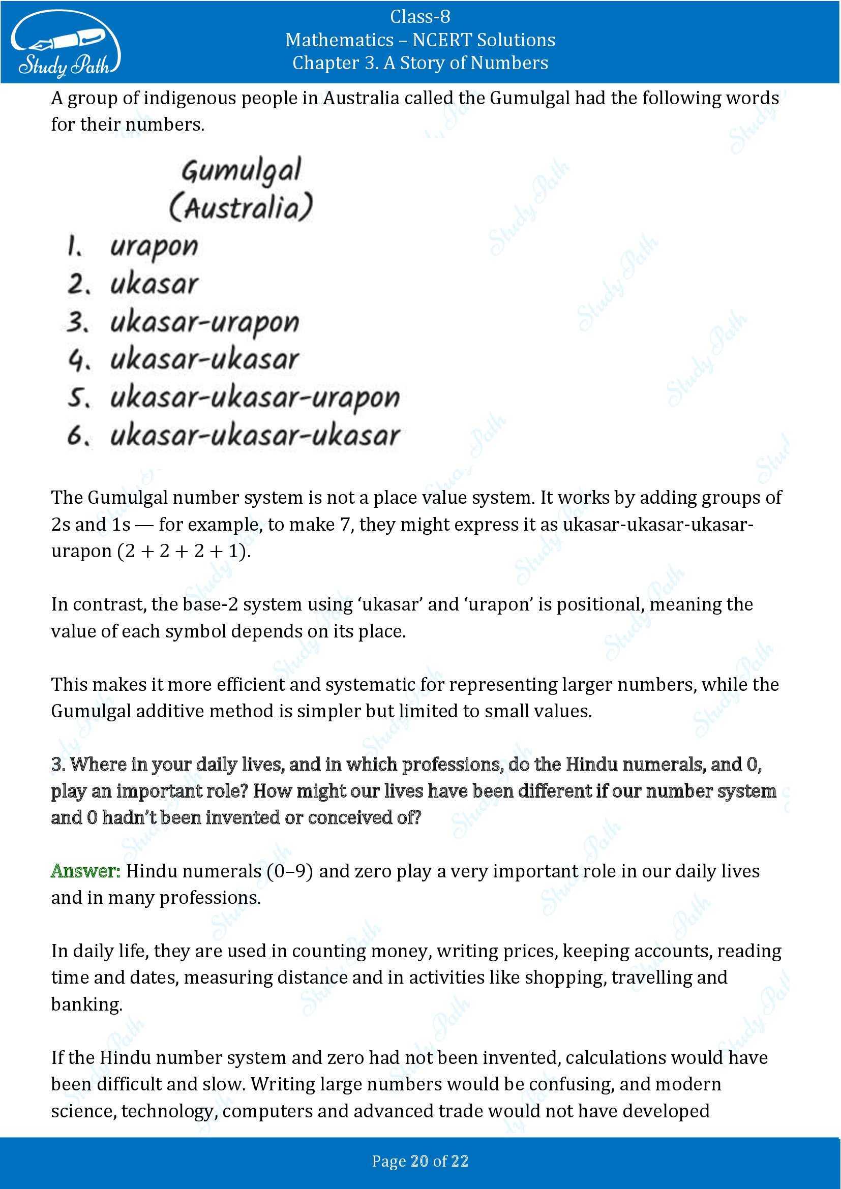 NCERT Solutions for Class 8 Maths Ganit Prakash Part 1 Chapter 3 A Story of Numbers 00020