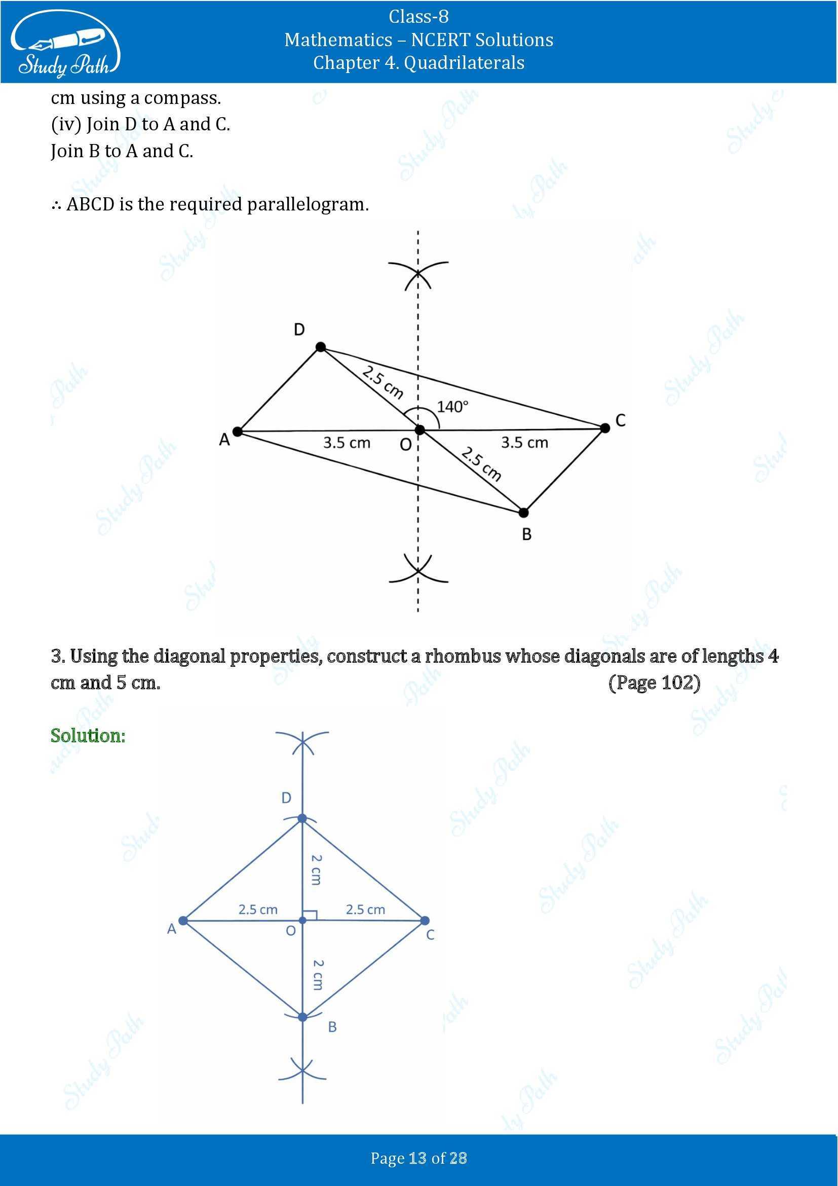 NCERT Solutions for Class 8 Maths Ganit Prakash Part 1 Chapter 4 Quadrilaterals 00013
