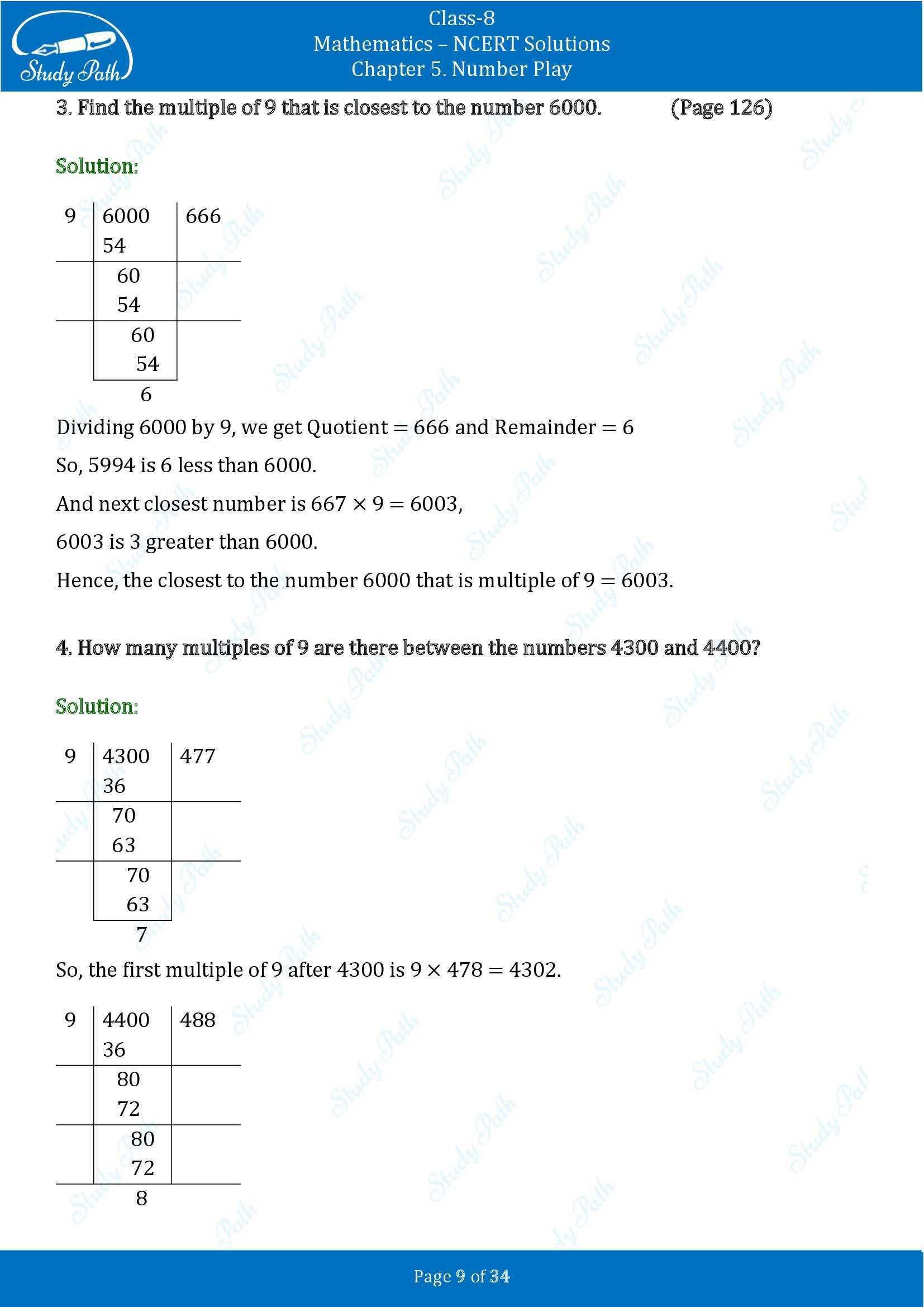 NCERT Solutions for Class 8 Maths Ganit Prakash Part 1 Chapter 5 Number Play 00009