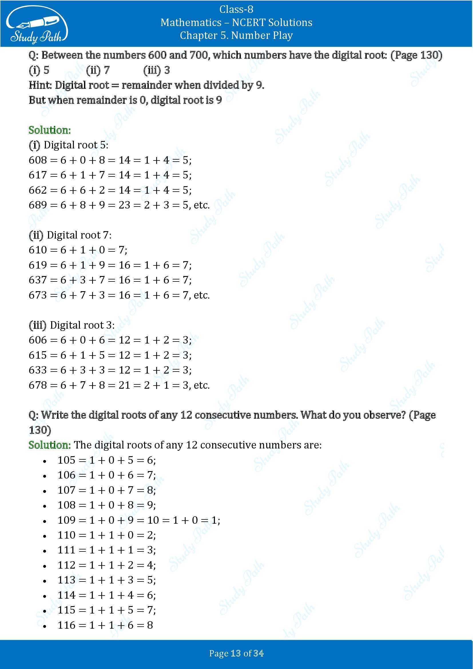 NCERT Solutions for Class 8 Maths Ganit Prakash Part 1 Chapter 5 Number Play 00013