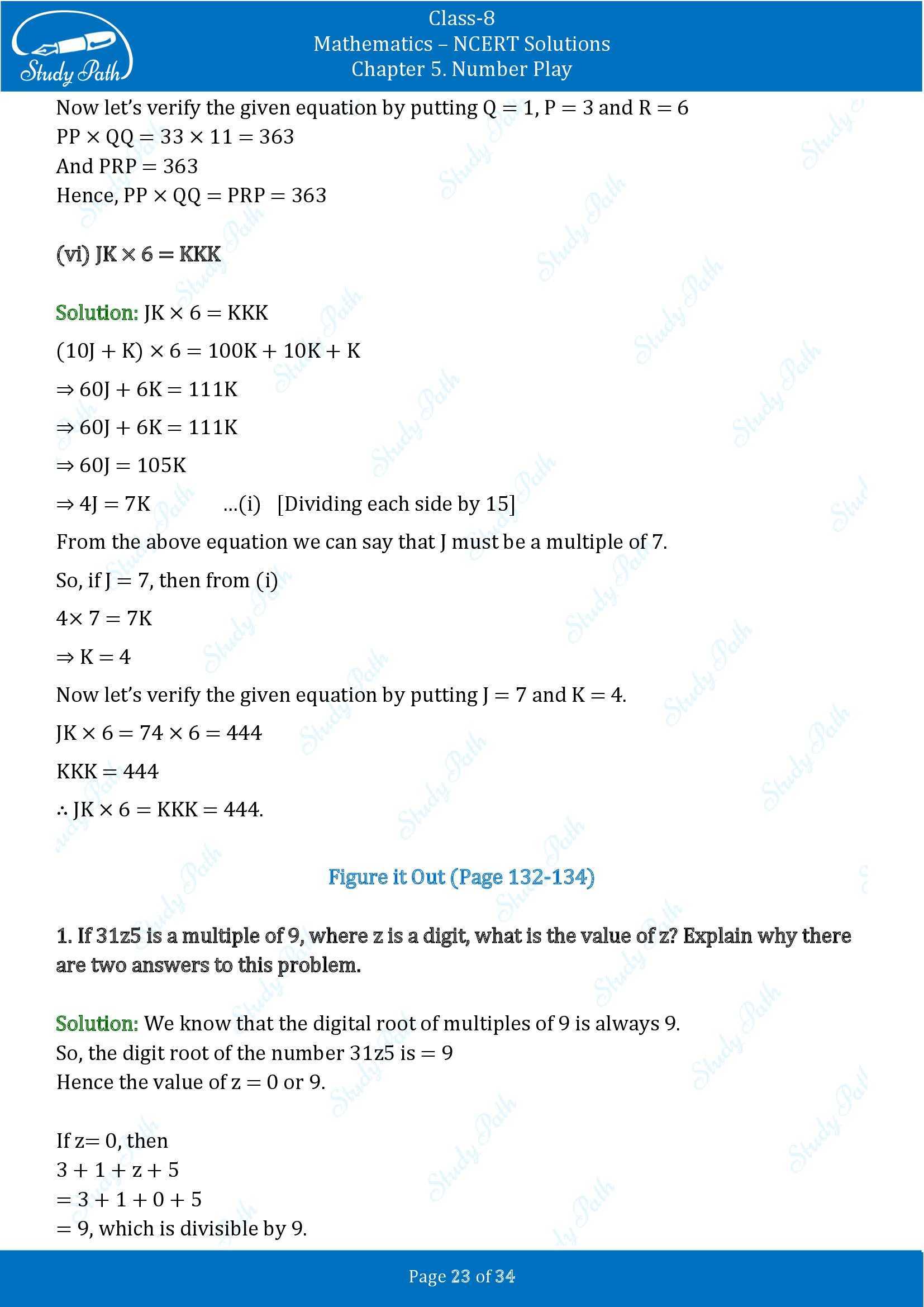 NCERT Solutions for Class 8 Maths Ganit Prakash Part 1 Chapter 5 Number Play 00023