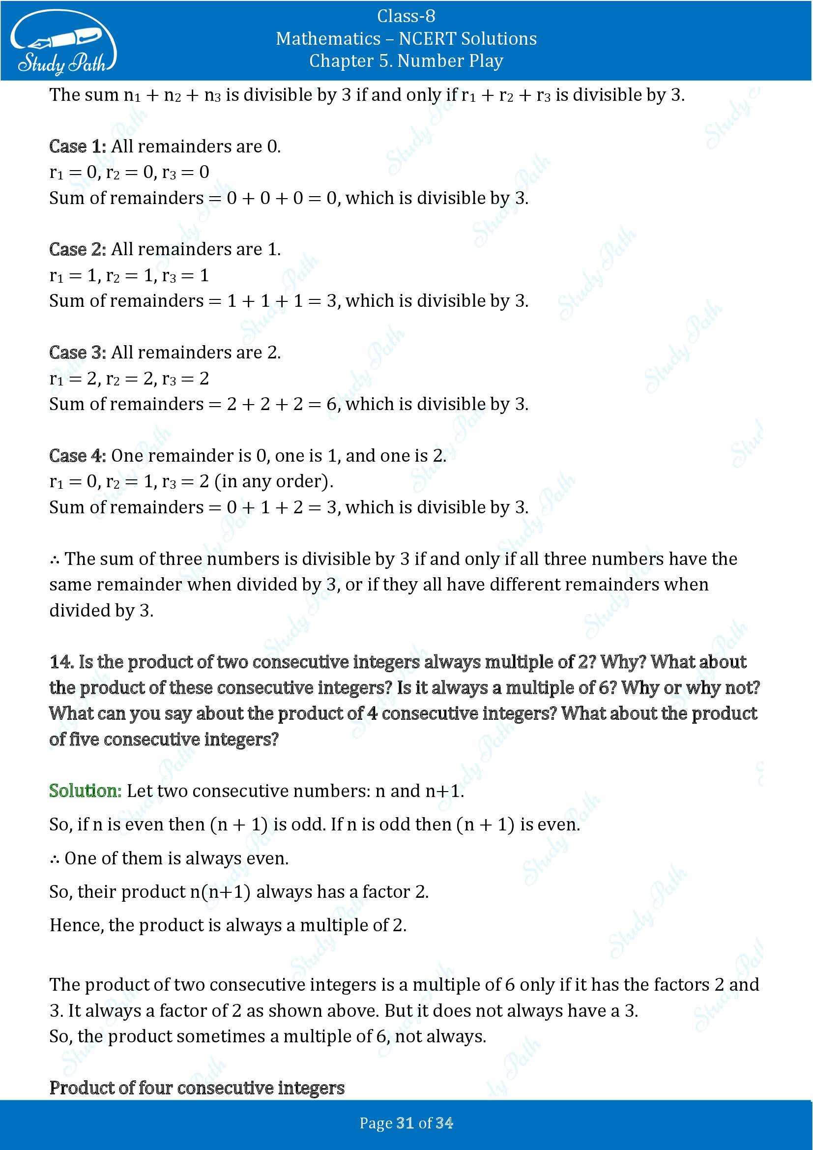 NCERT Solutions for Class 8 Maths Ganit Prakash Part 1 Chapter 5 Number Play 00031