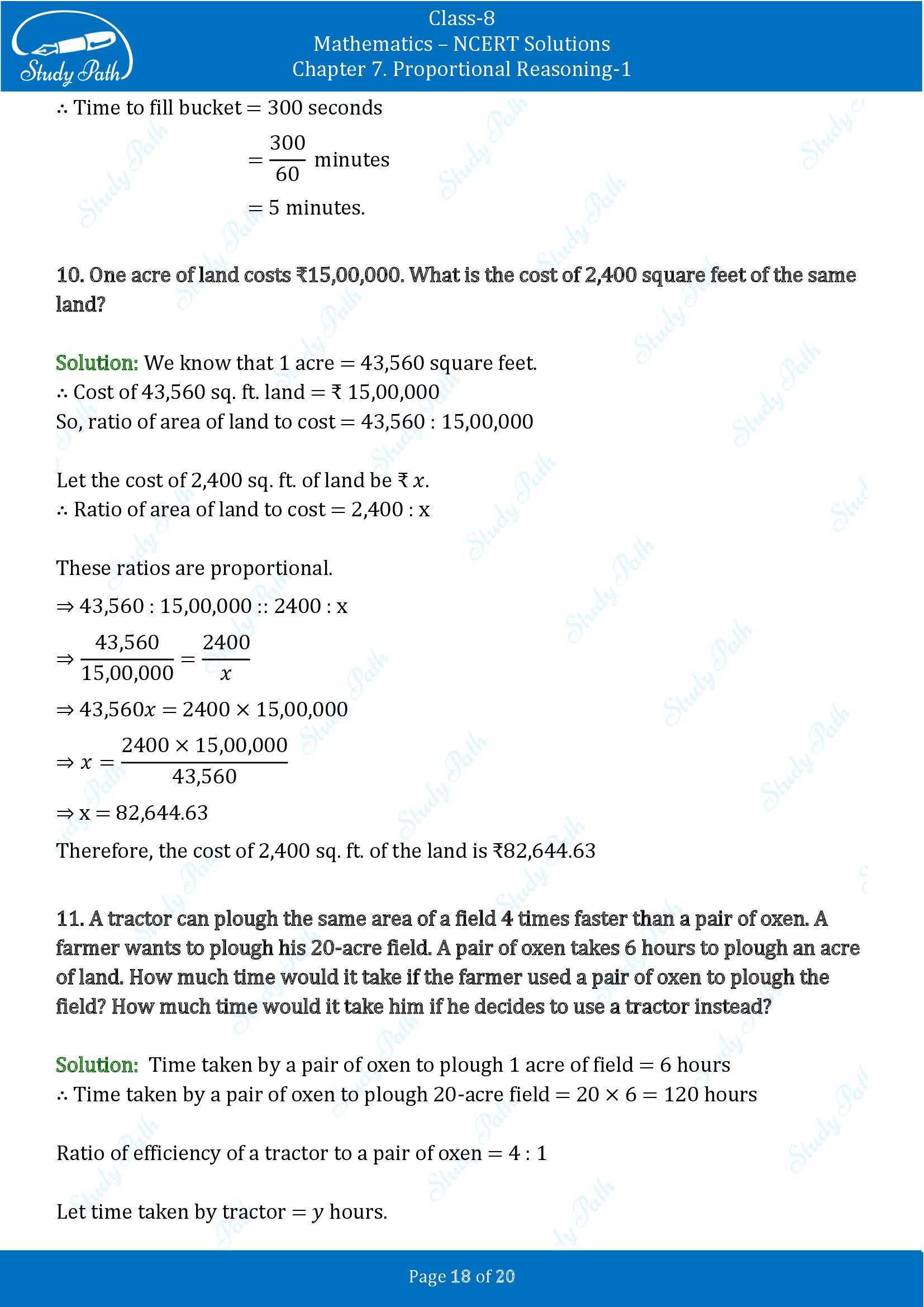 NCERT Solutions for Class 8 Maths Ganit Prakash Part 1 Chapter 7 Proportional Reasoning 1 00018