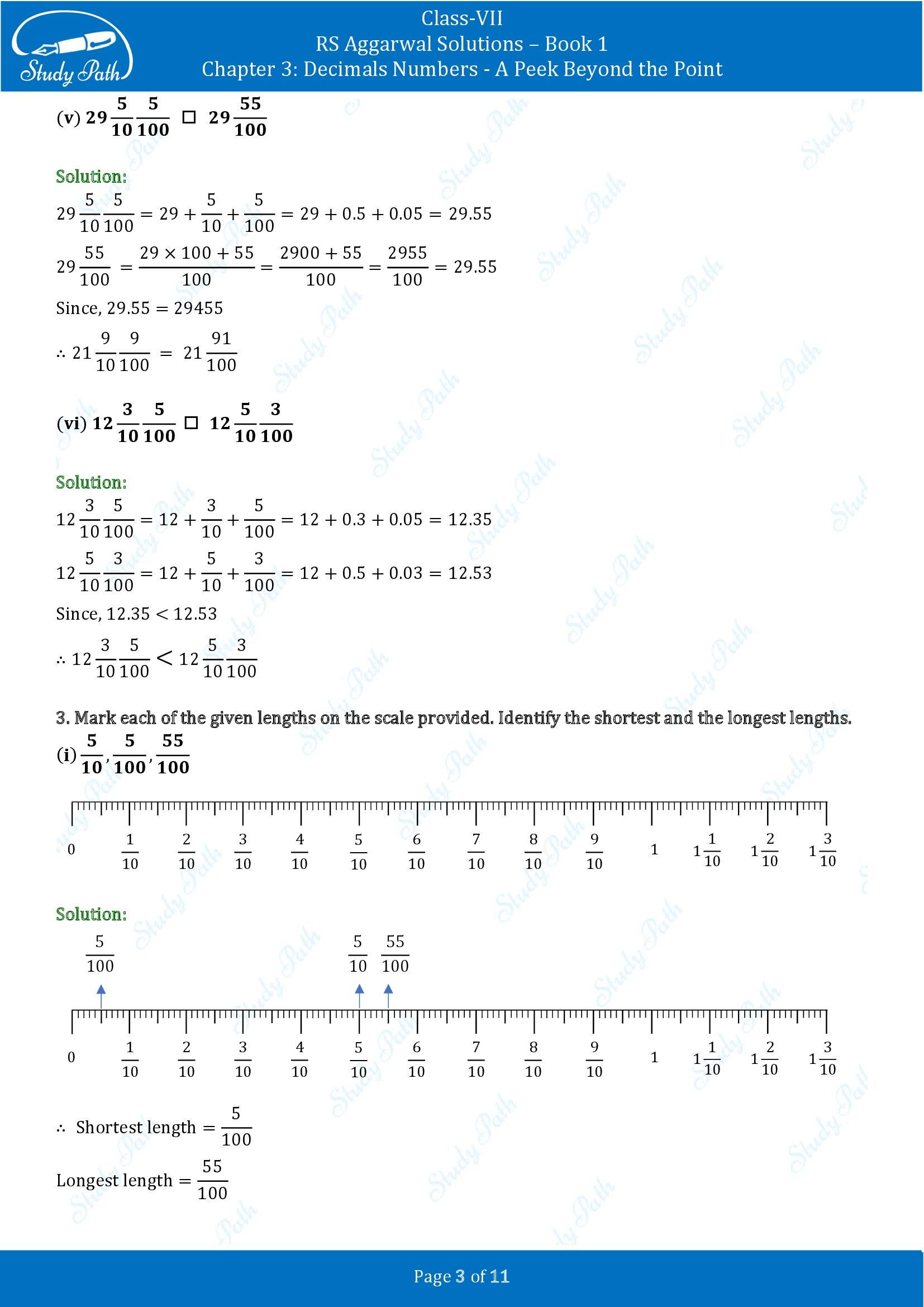 RS Aggarwal Solutions Class 7 Book 1 Chapter 3 Decimals Numbers A Peek Beyond the Point Exercise 3B 00003
