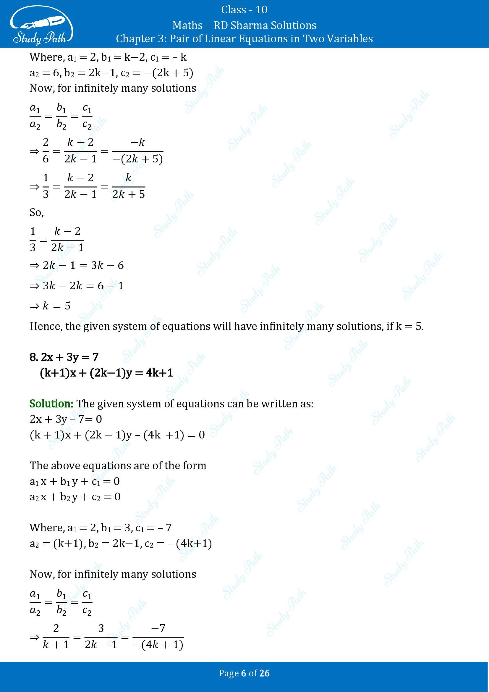 RD Sharma Solutions Class 10 Chapter 3 Pair of Linear Equations in Two Variables Exercise 3.4 00006