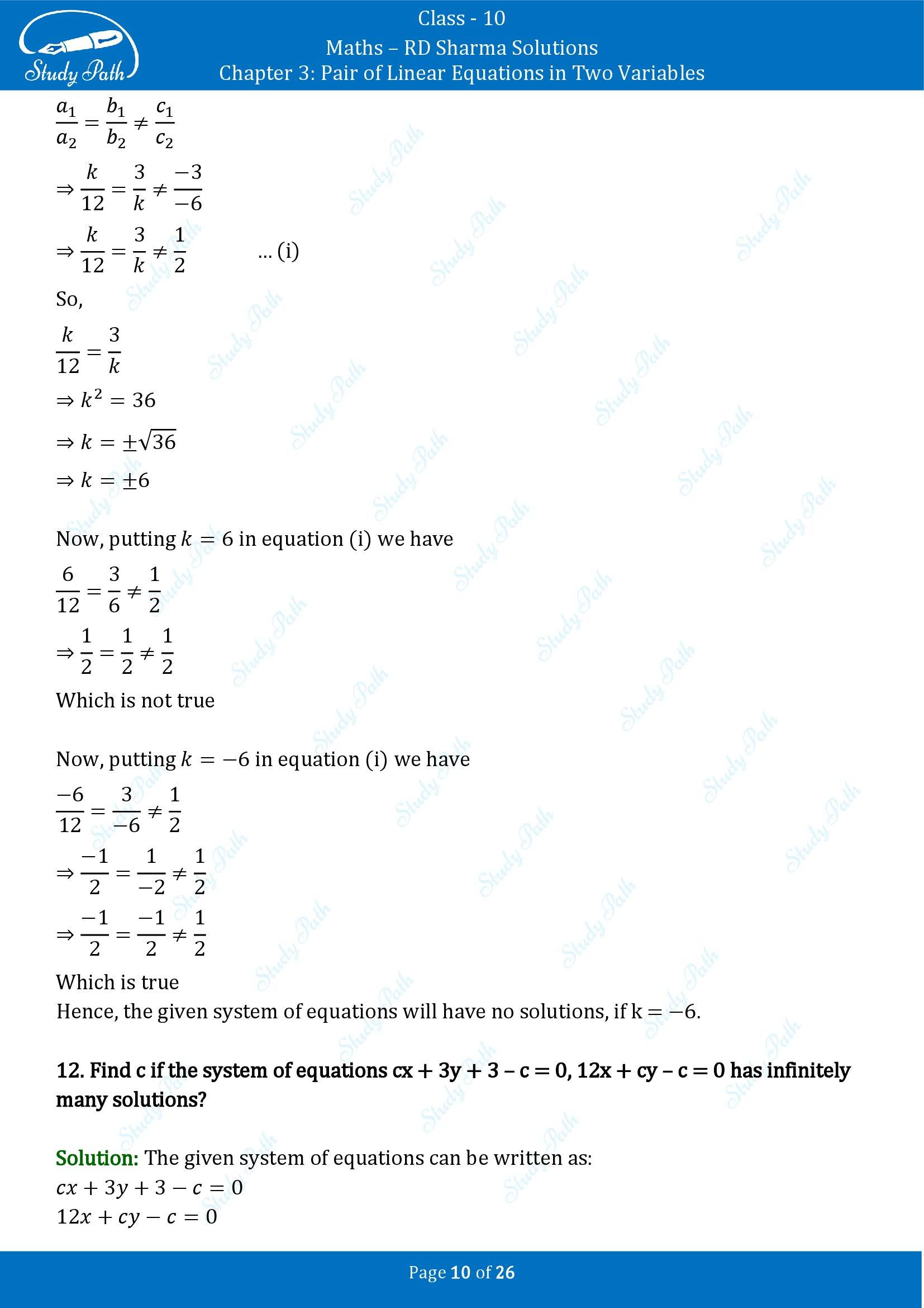 RD Sharma Solutions Class 10 Chapter 3 Pair of Linear Equations in Two Variables Exercise 3.4 00010