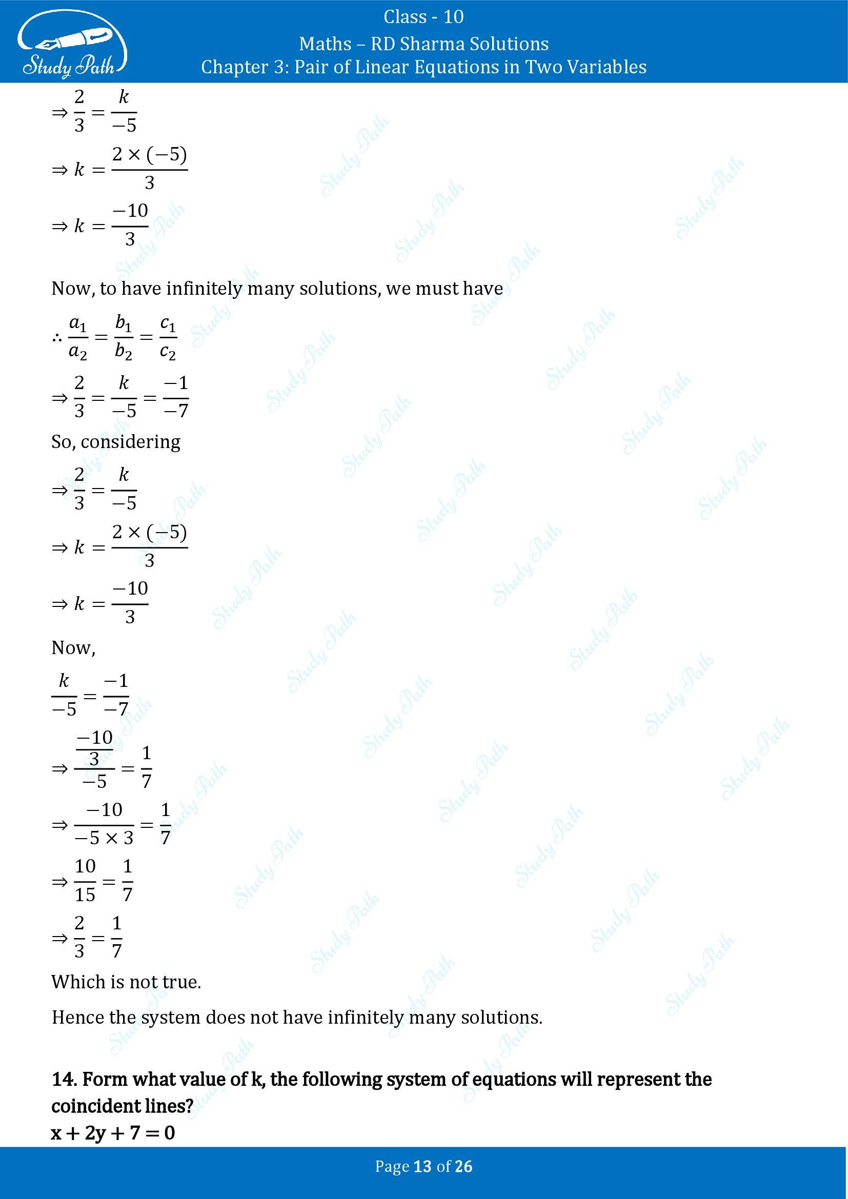RD Sharma Solutions Class 10 Chapter 3 Pair of Linear Equations in Two Variables Exercise 3.4 00013