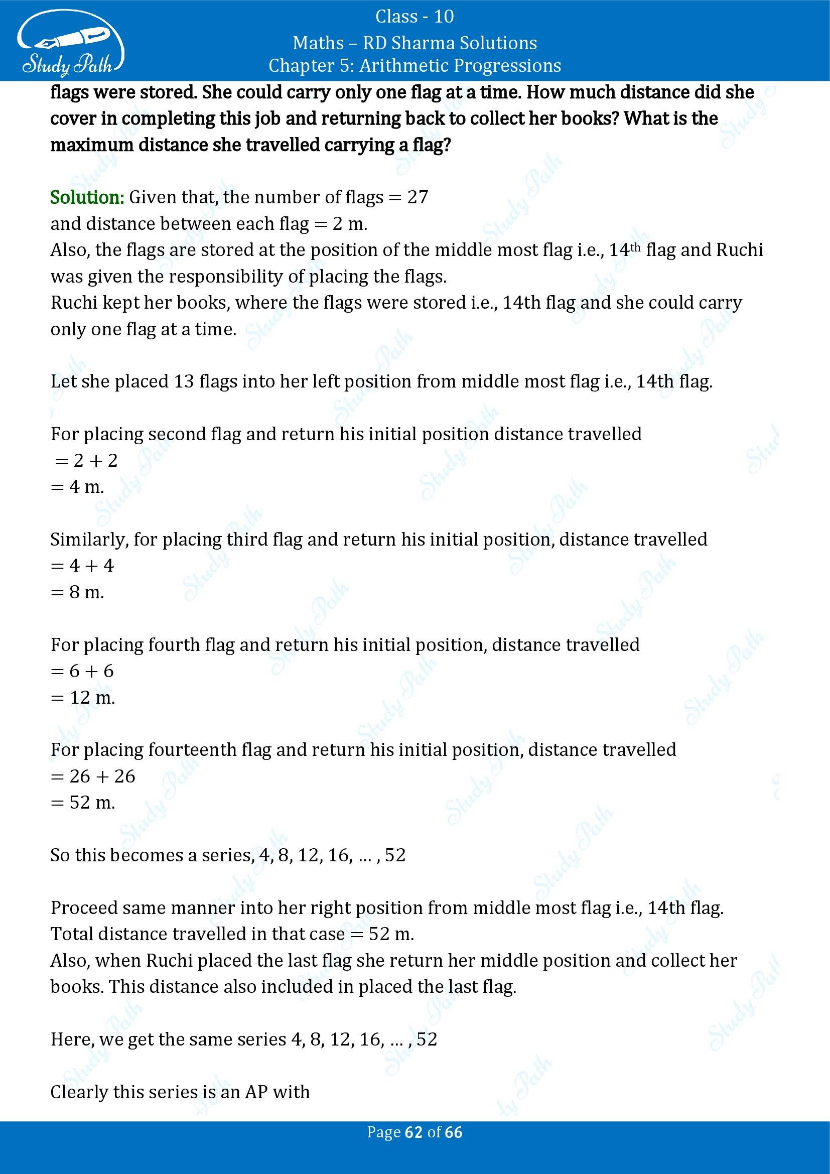 RD Sharma Solutions Class 10 Chapter 5 Arithmetic Progressions Exercise 5.6 00062