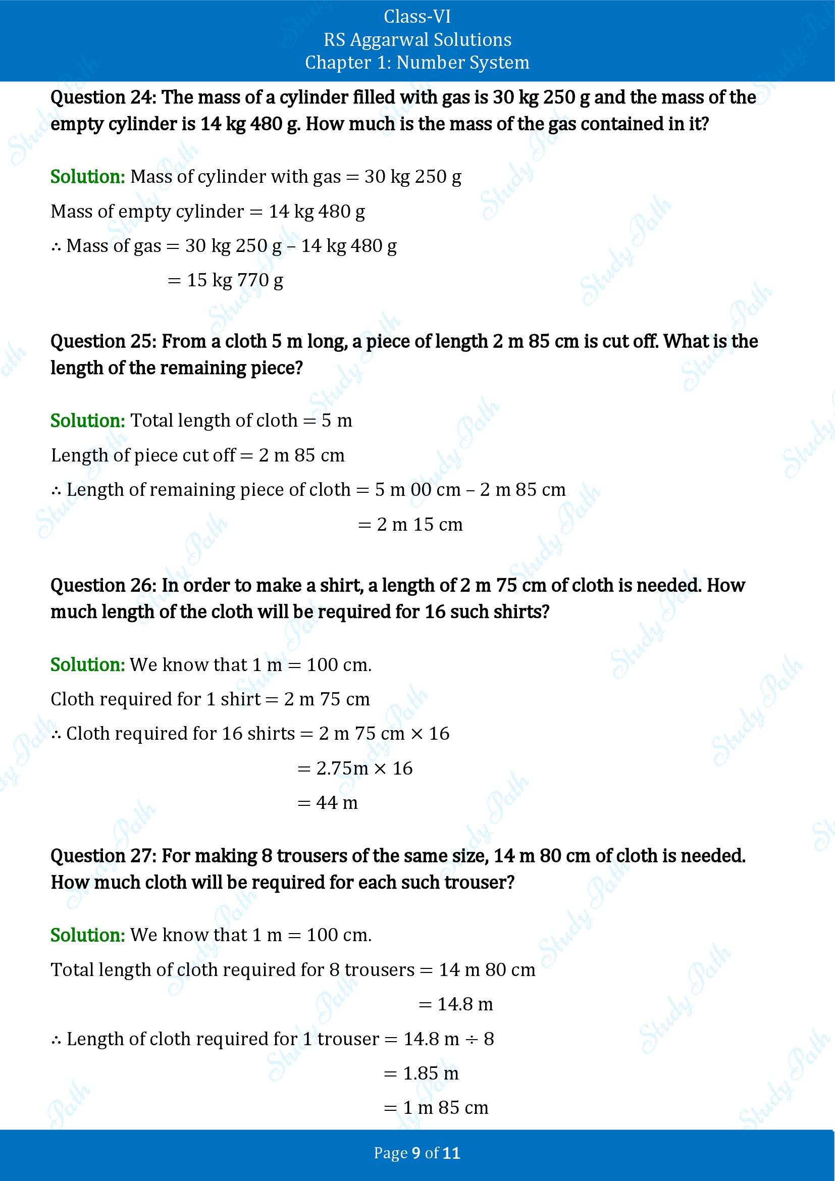RS Aggarwal Solutions Class 6 Chapter 1 Number System Exercise 1C 00009