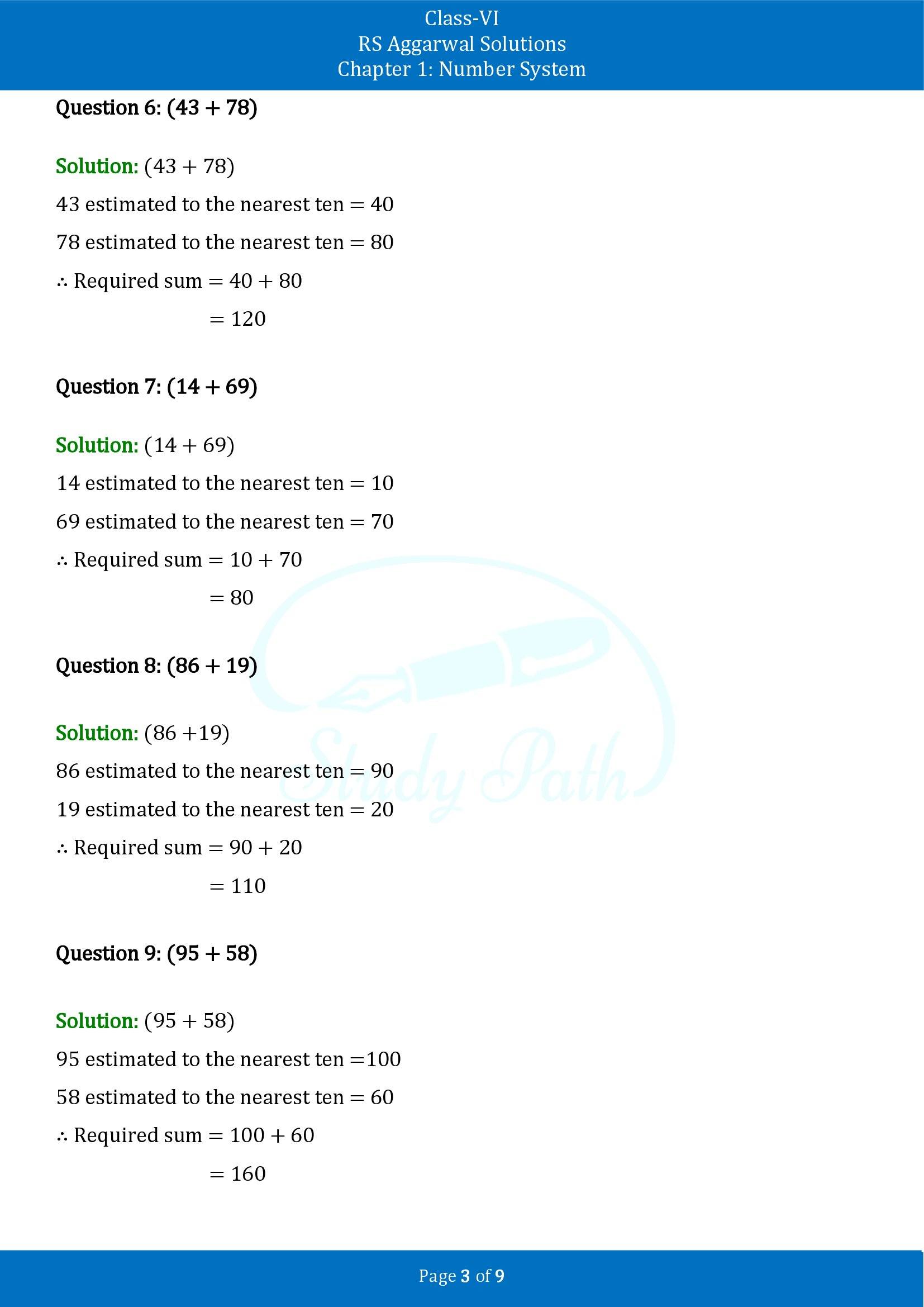 RS Aggarwal Solutions Class 6 Chapter 1 Number System Exercise 1D 00003