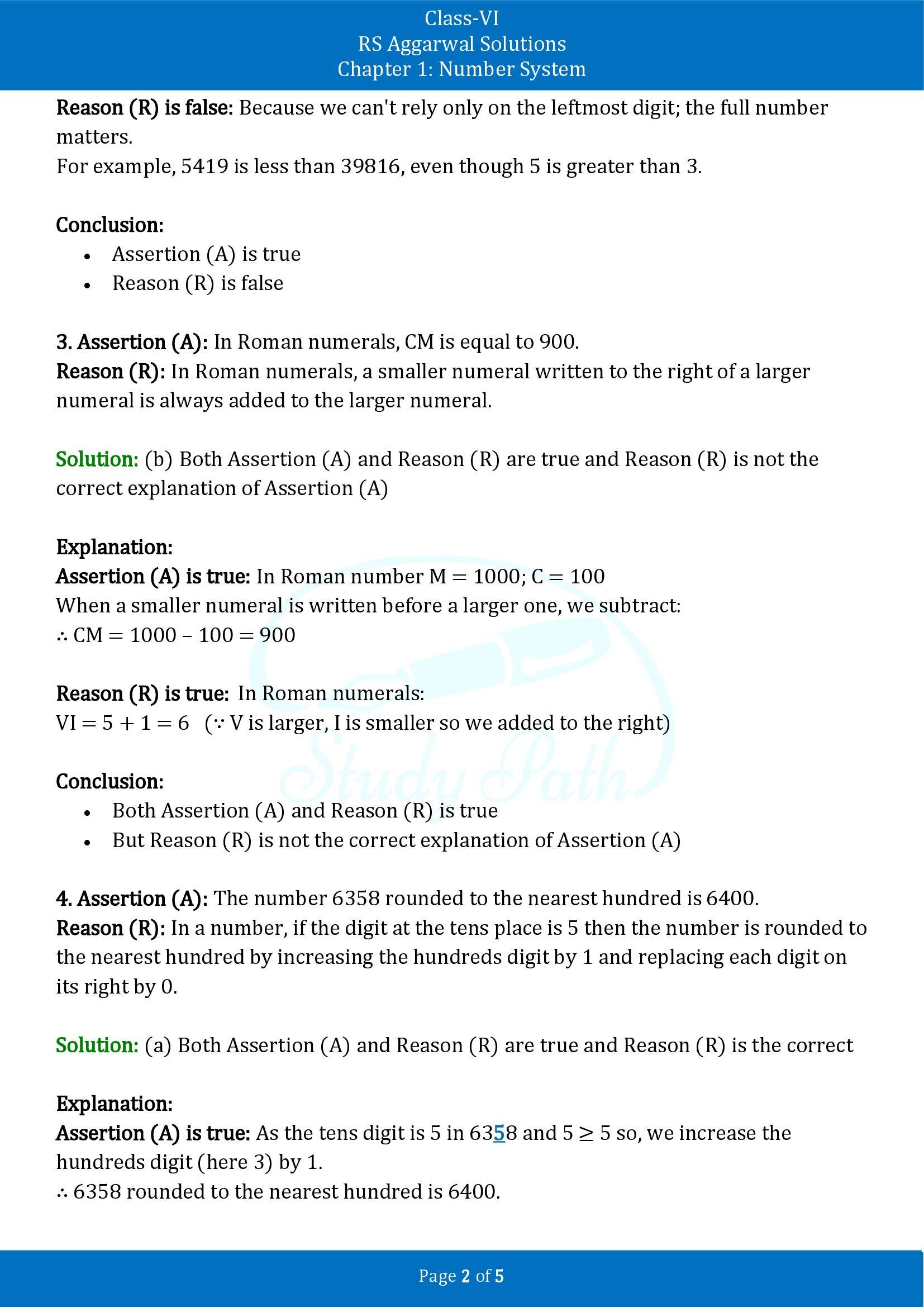 RS Aggarwal Solutions Class 6 Chapter 1 Number System Exercise 1I 00002