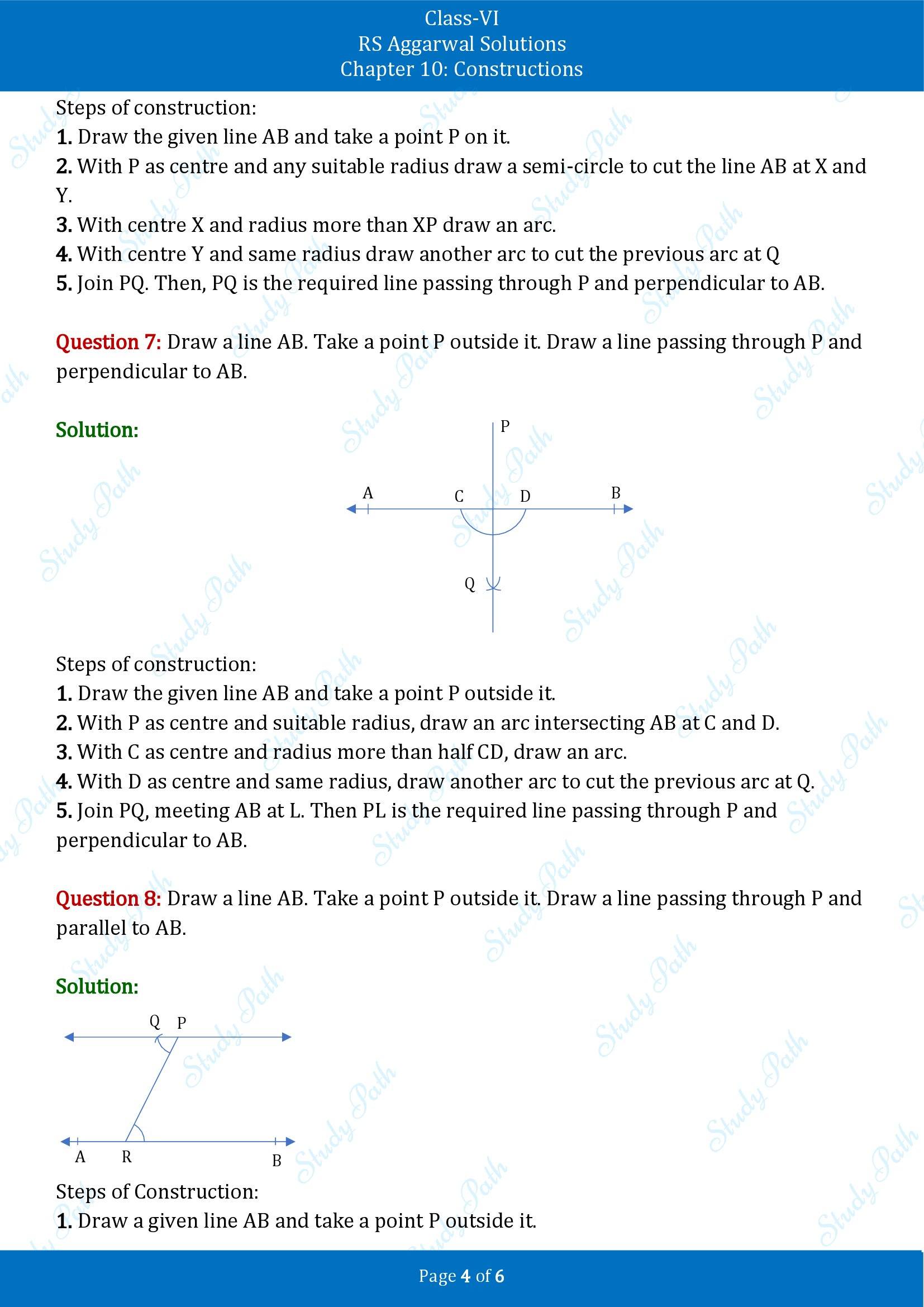 RS Aggarwal Solutions Class 6 Chapter 10 Constructions Exercise 10A 00004