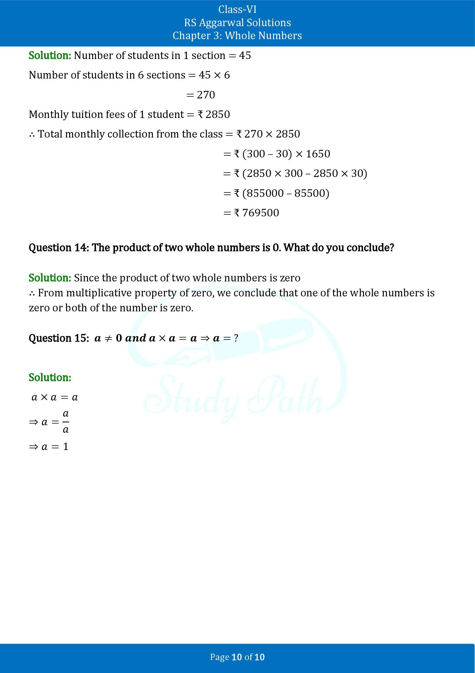 RS Aggarwal Solutions Class 6 Chapter 3 Whole Numbers Exercise 3D 00010