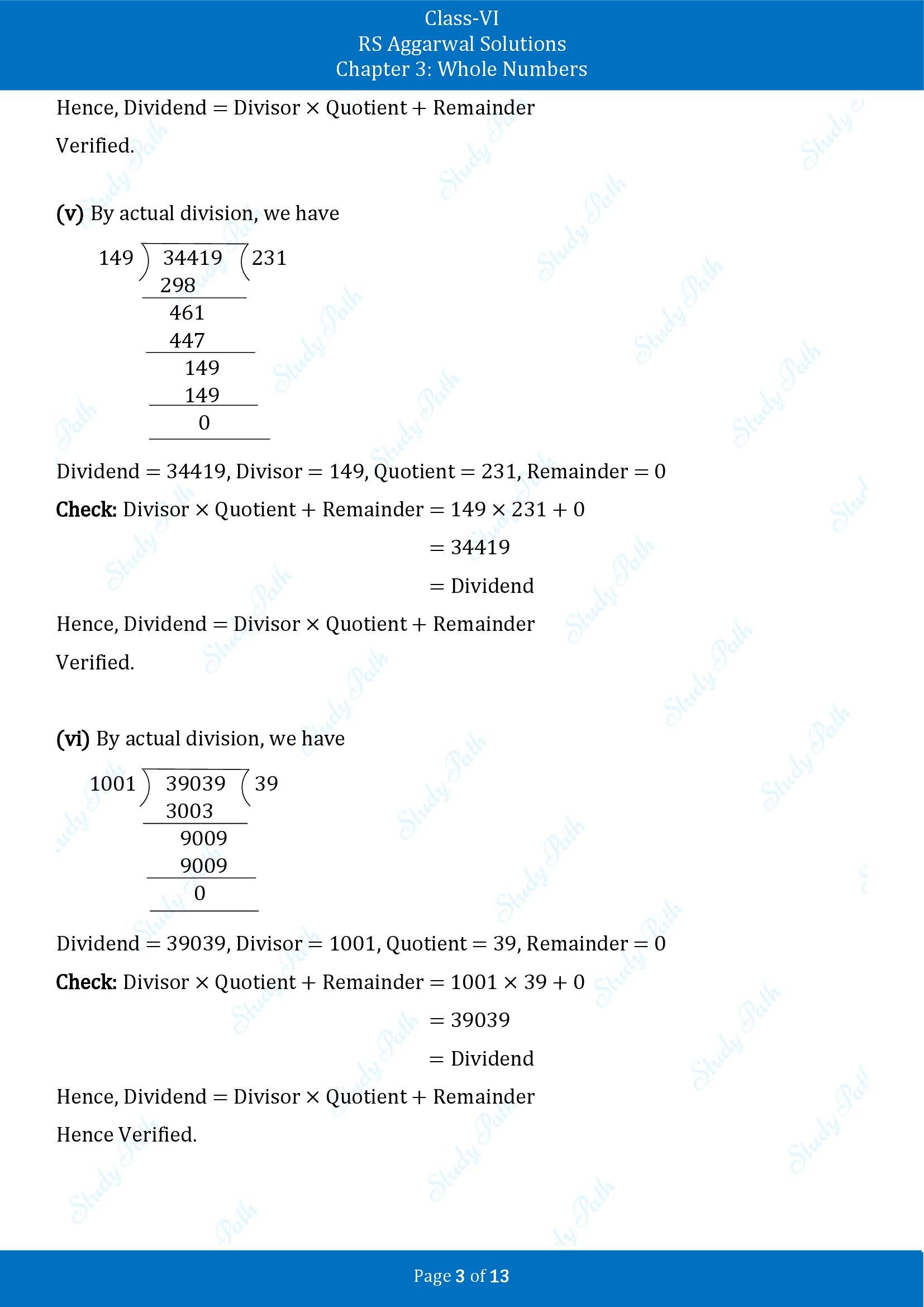 RS Aggarwal Solutions Class 6 Chapter 3 Whole Numbers Exercise 3E 00003