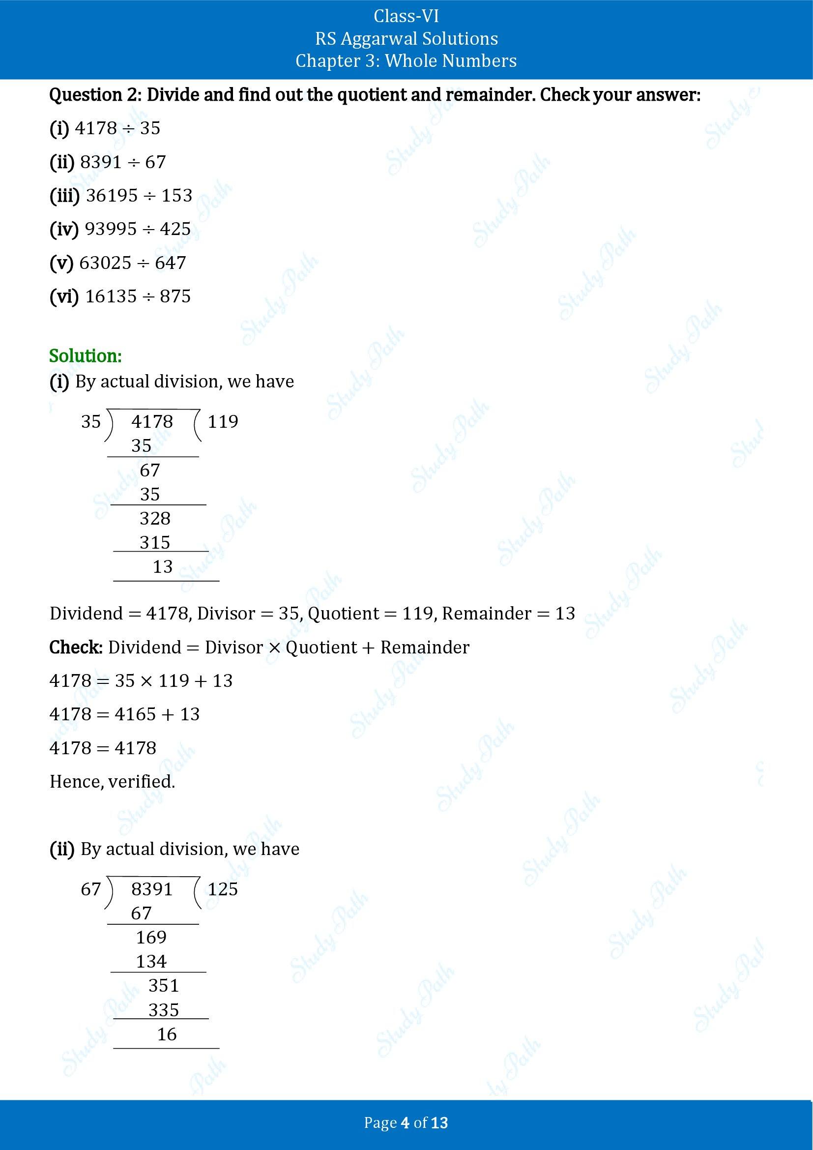 RS Aggarwal Solutions Class 6 Chapter 3 Whole Numbers Exercise 3E 00004