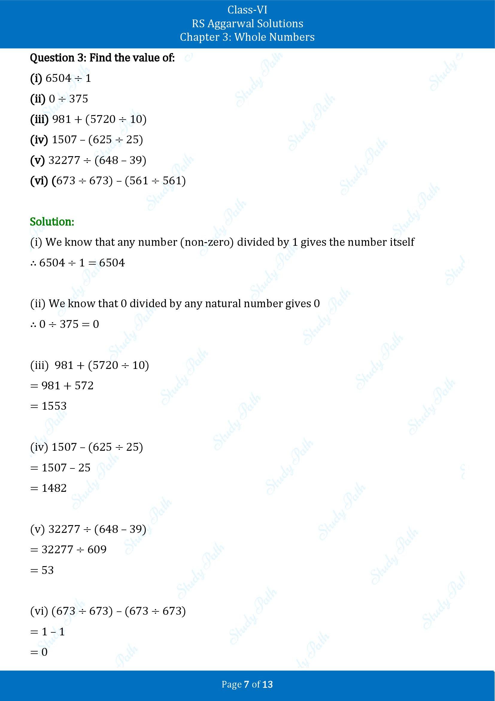 RS Aggarwal Solutions Class 6 Chapter 3 Whole Numbers Exercise 3E 00007