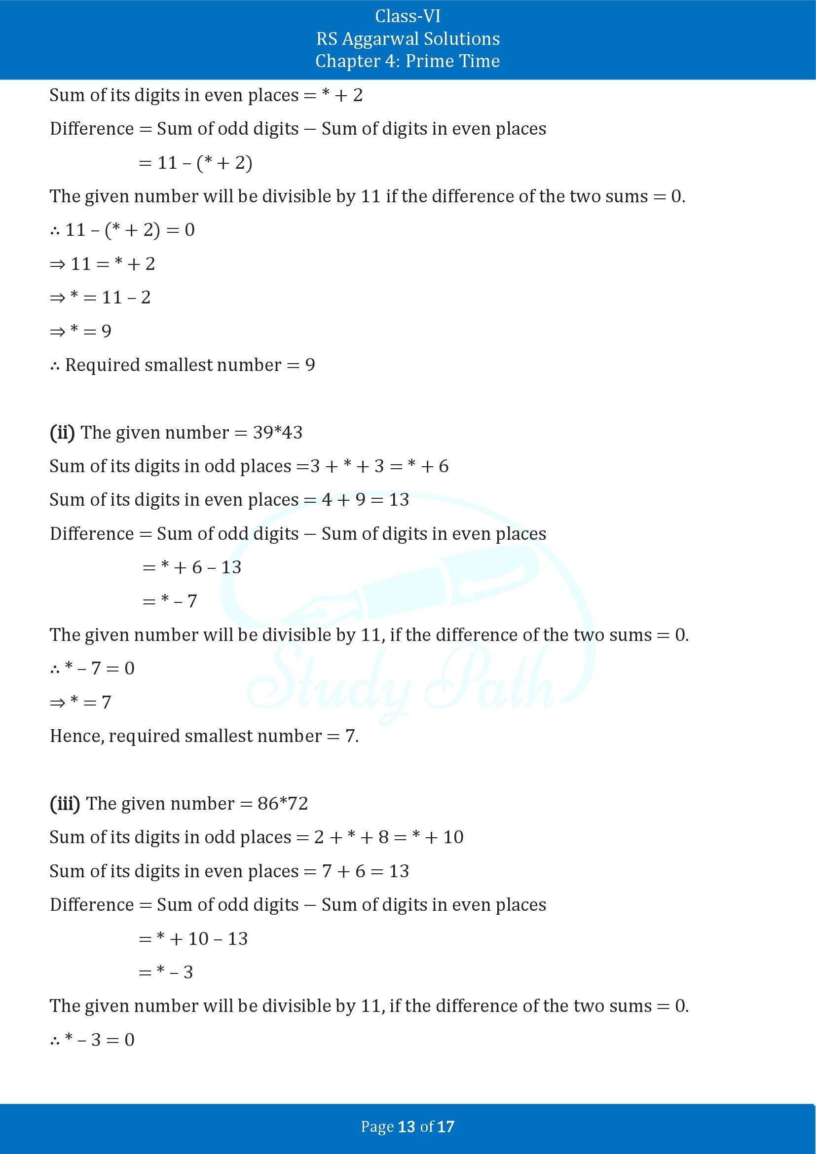 RS Aggarwal Solutions Class 6 Chapter 4 Prime Time Exercise 4B 00013