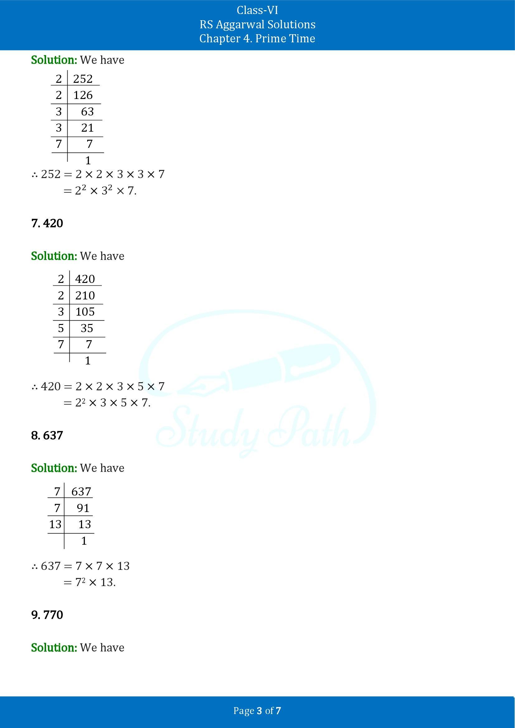 RS Aggarwal Solutions Class 6 Chapter 4 Prime Time Exercise 4C 00003