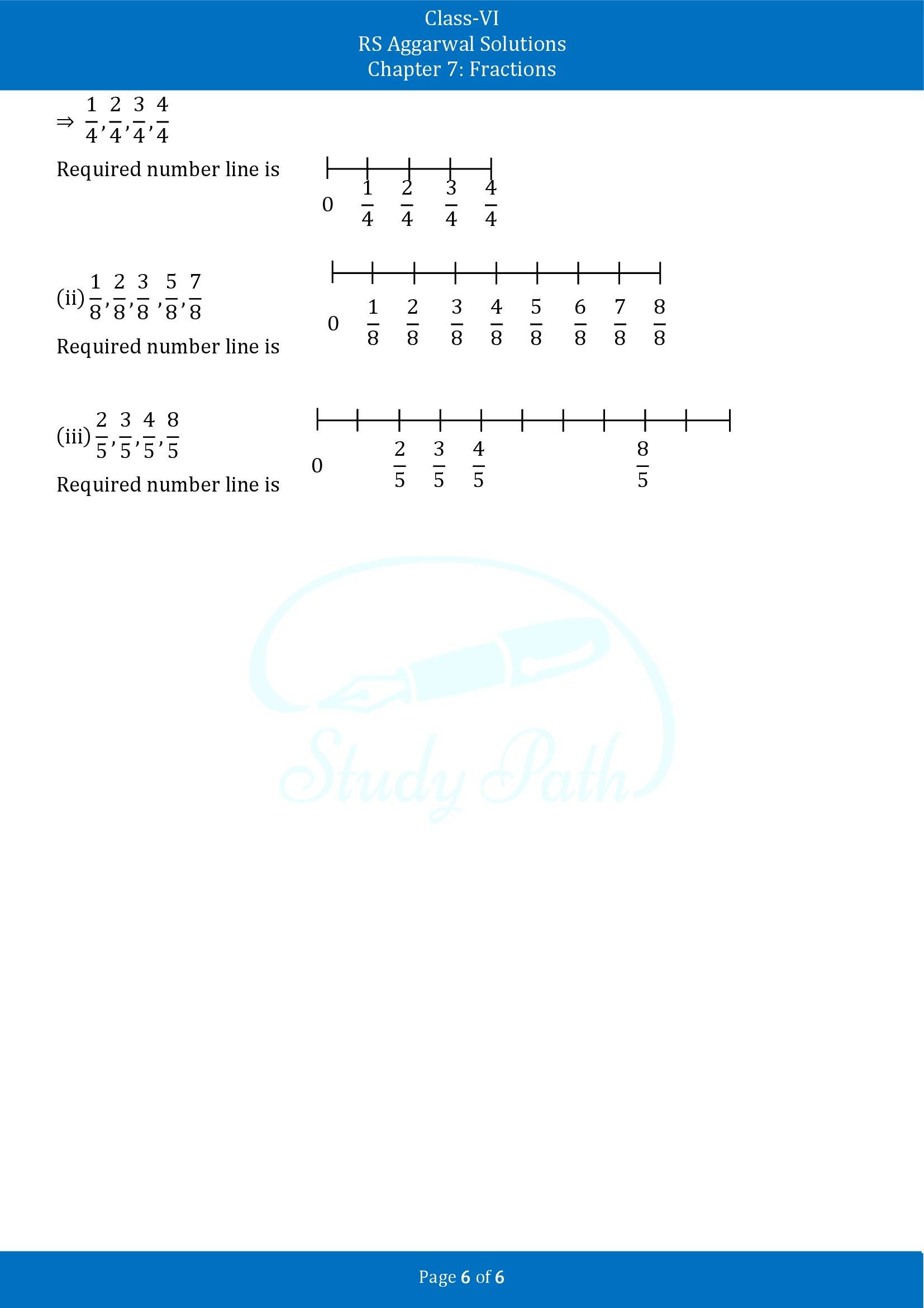 RS Aggarwal Solutions Class 6 Chapter 7 Fractions Exercise 7B 00006