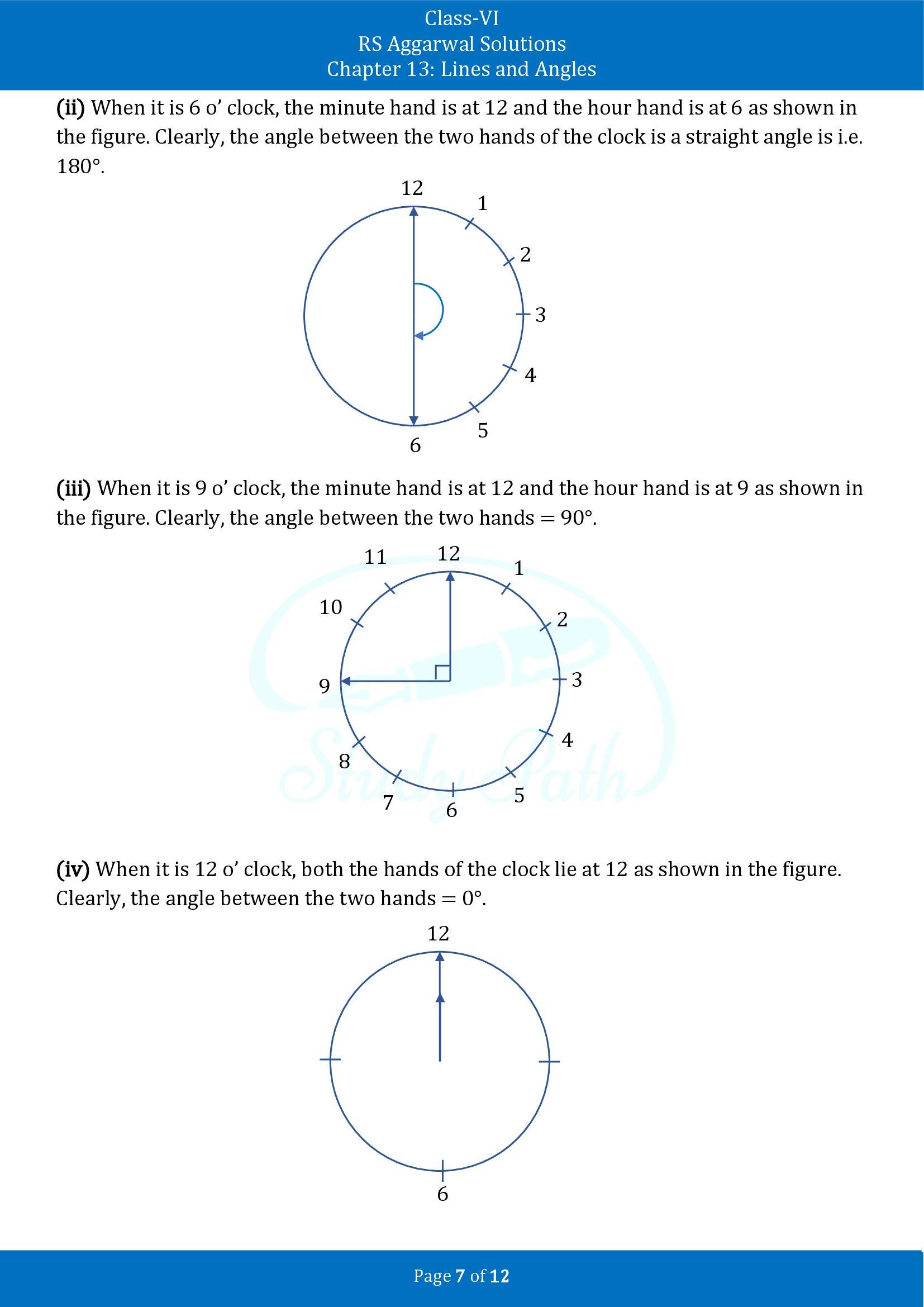 RS Aggarwal Solutions Class 6 Chapter 9 Lines and Angles Exercise 9B 00007