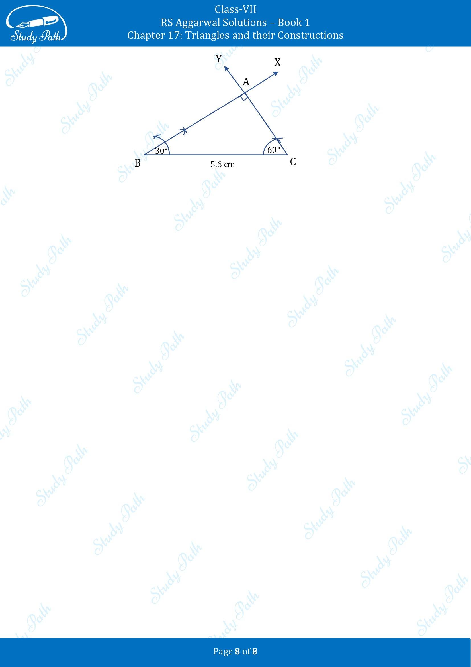 RS Aggarwal Solutions Class 7 Book 1 Chapter 7 Triangles and Their Constructions Exercise 7D 00008